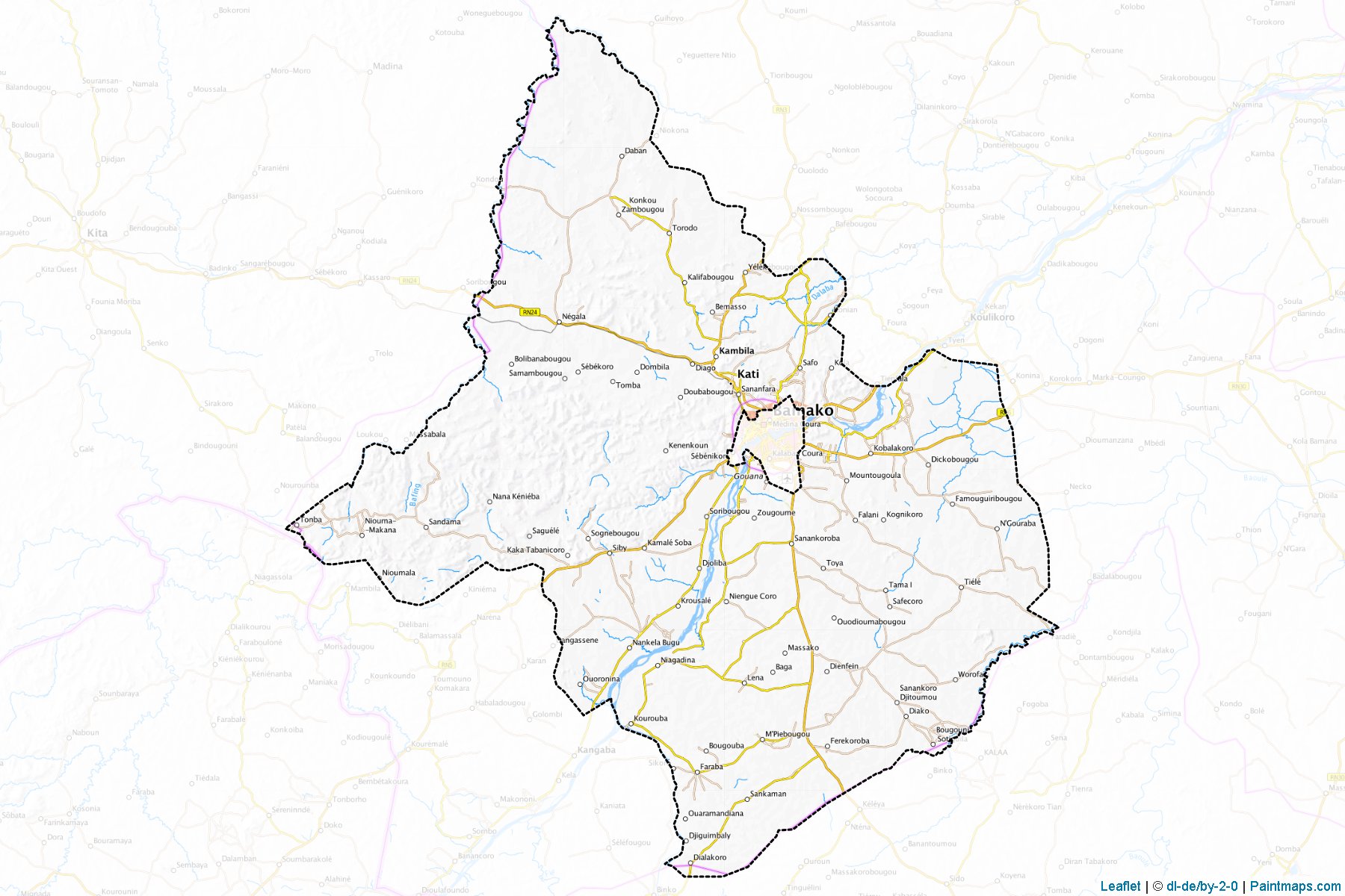 Kati (Koulikoro) Map Cropping Samples-1