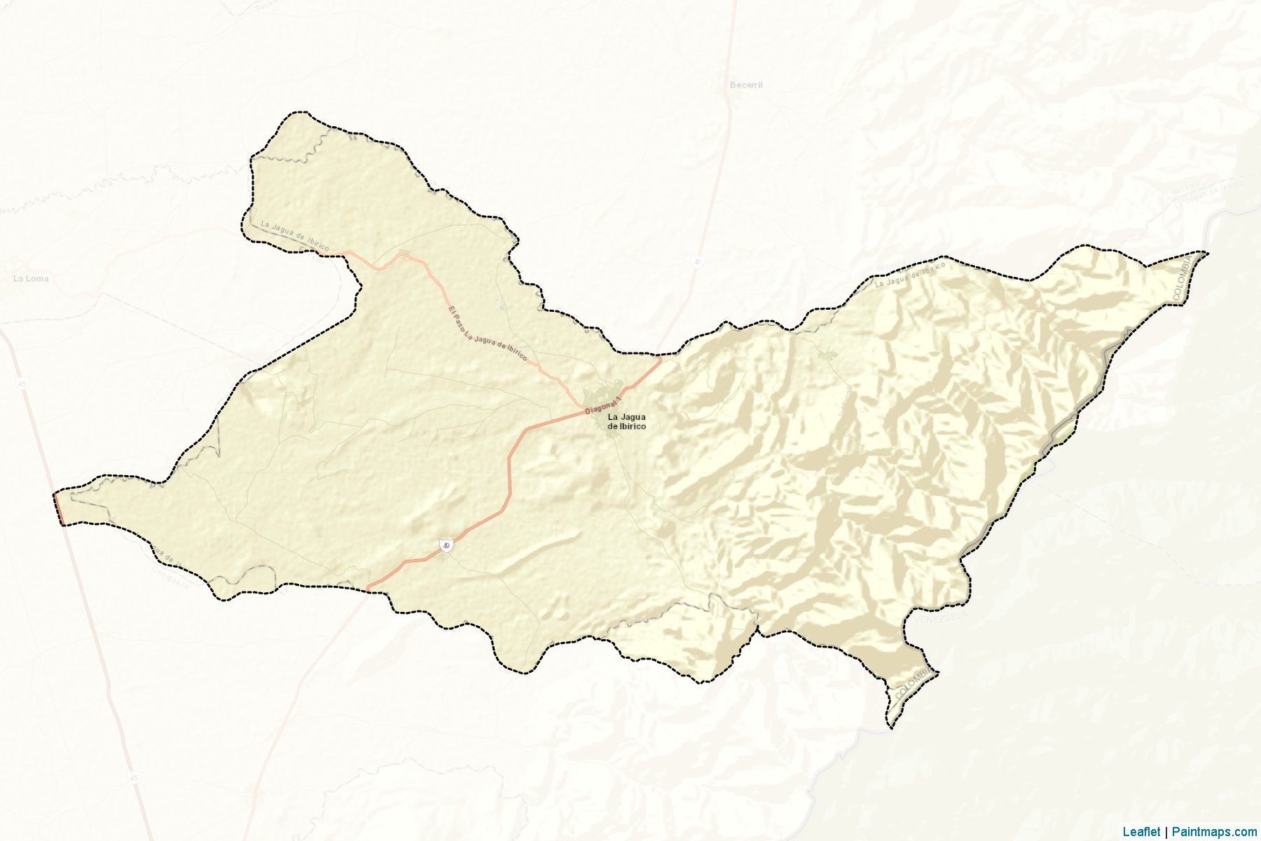 Muestras de recorte de mapas La Jagua De Ibirico (Cesar)-2