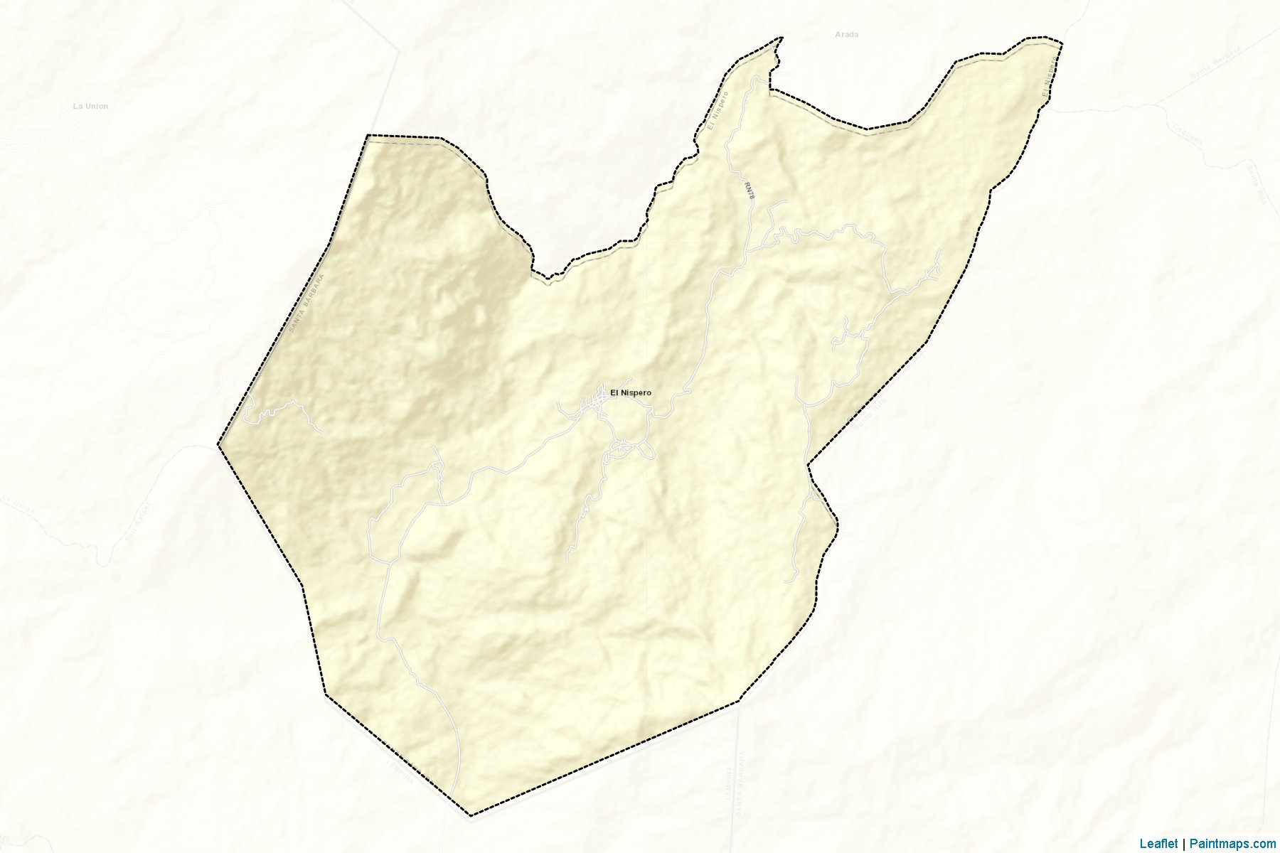 Muestras de recorte de mapas El Nispero (Santa Bárbara)-2