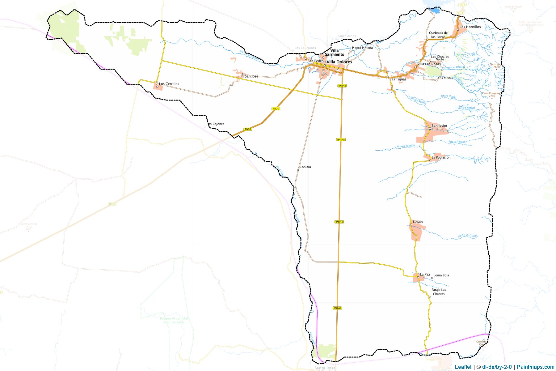 San Javier (Cordoba) Map Cropping Samples-1