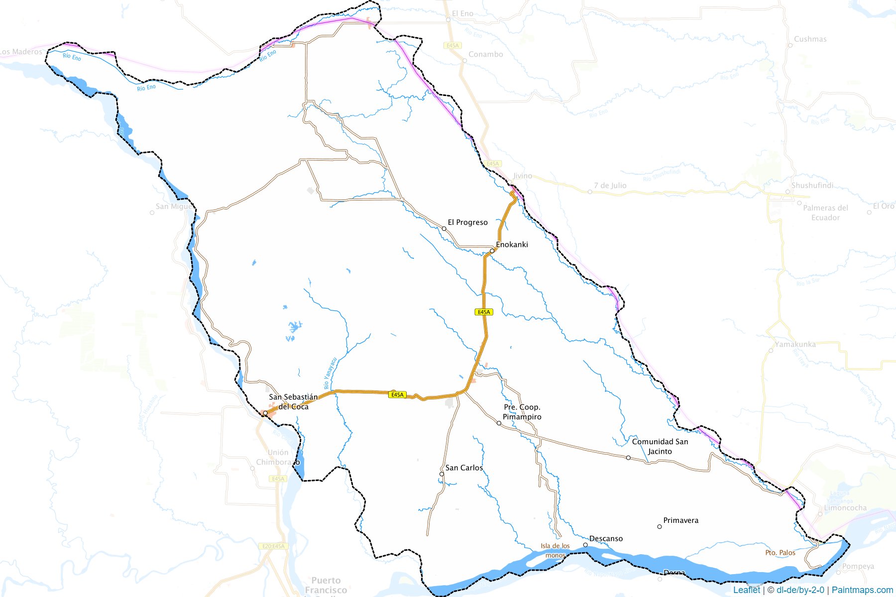 Joya de los Sachas (Orellana) Map Cropping Samples-1