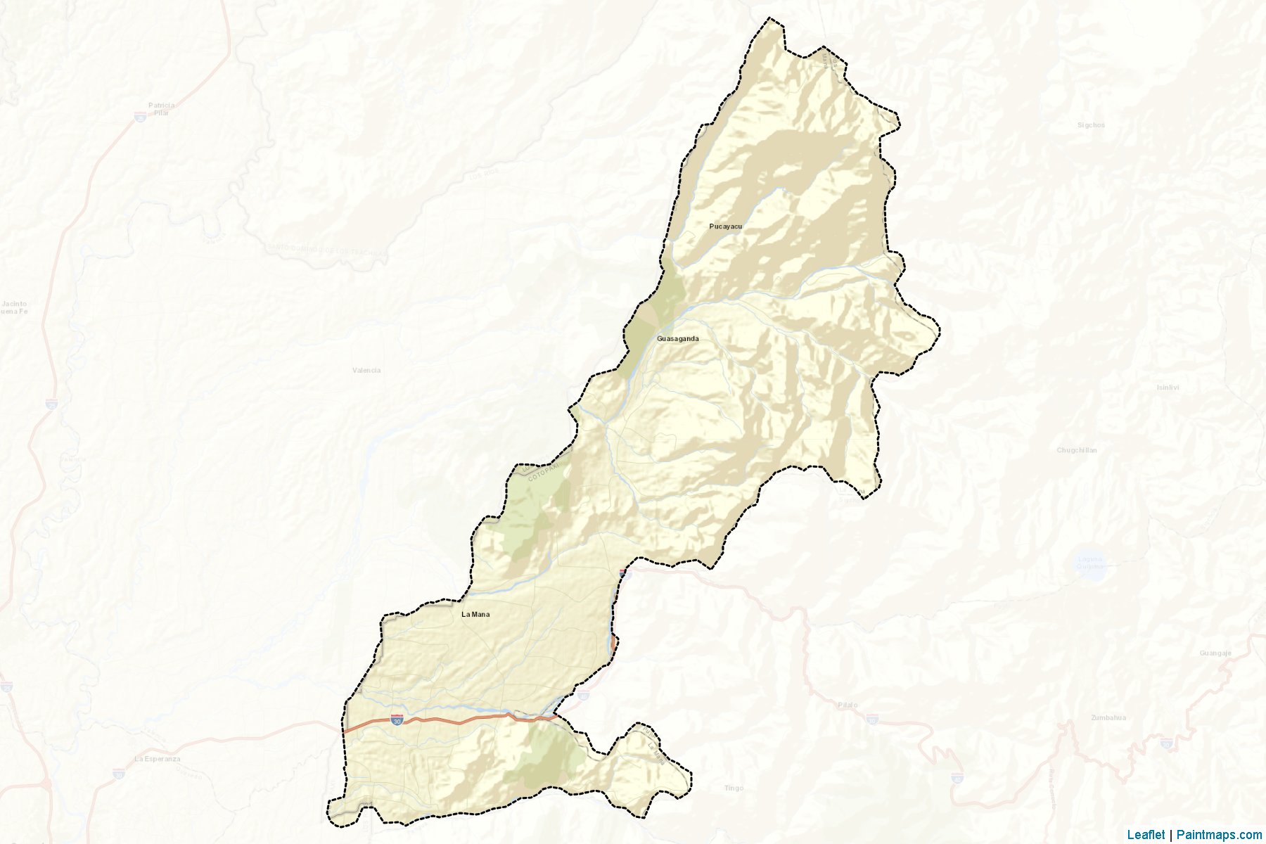 Muestras de recorte de mapas La Maná (Cotopaxi)-2