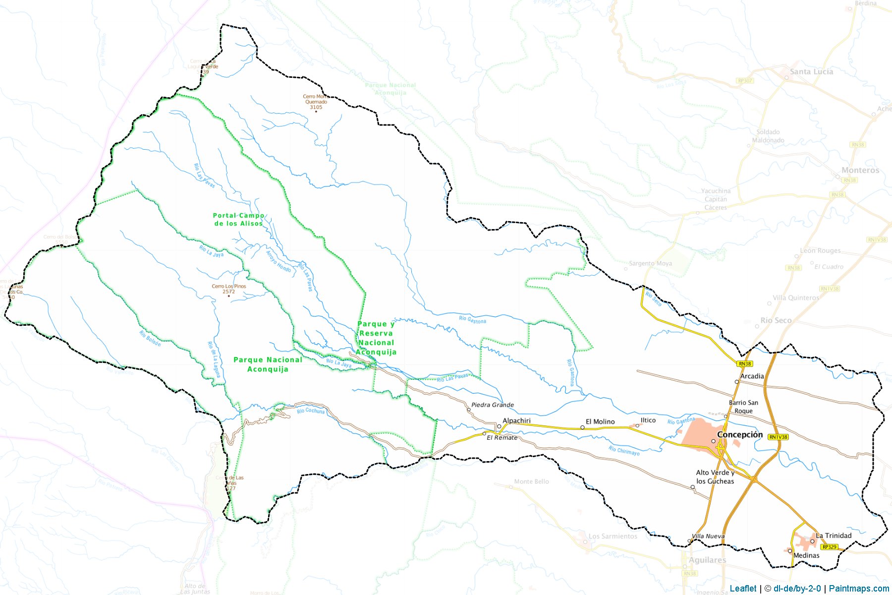 Chicligasta (Tucuman) Map Cropping Samples-1