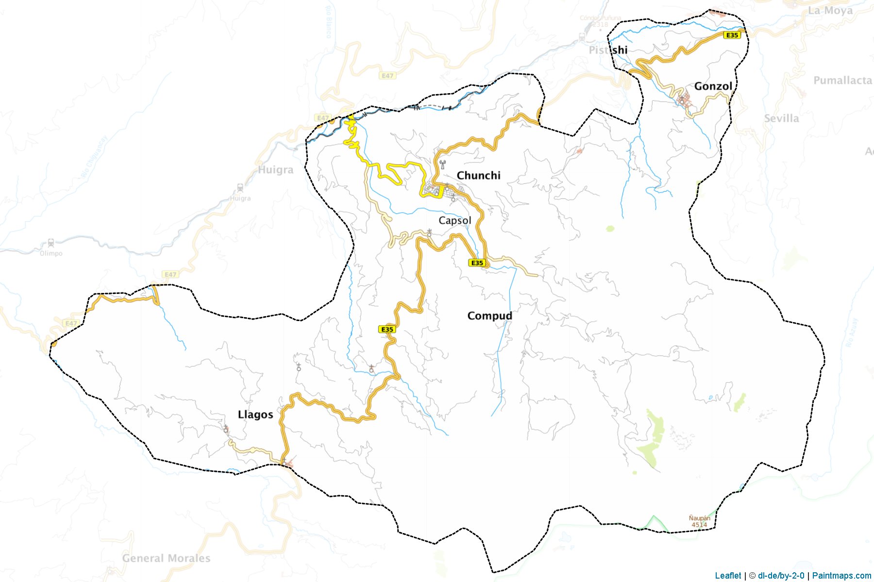 Chunchi (Chimborazo) Map Cropping Samples-1