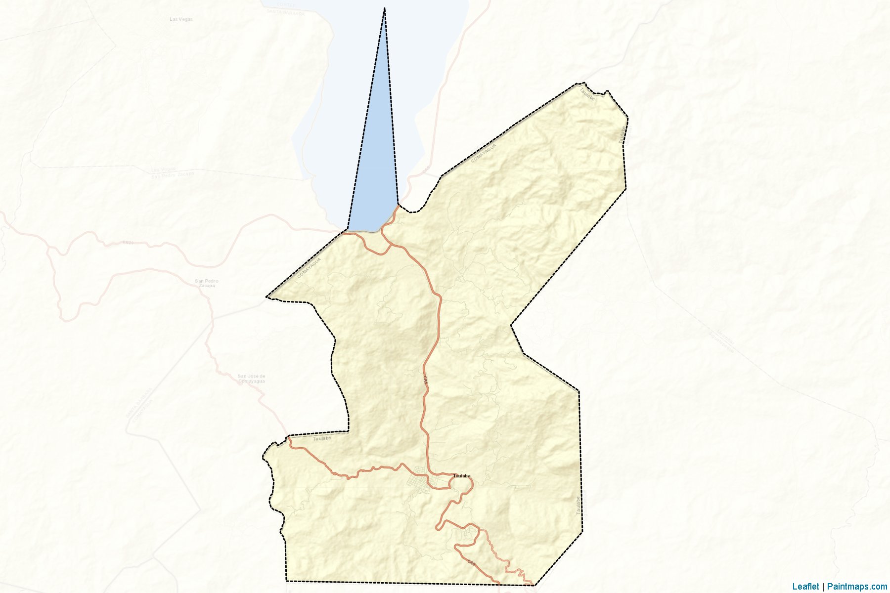 Taulabe (Comayagua) Map Cropping Samples-2