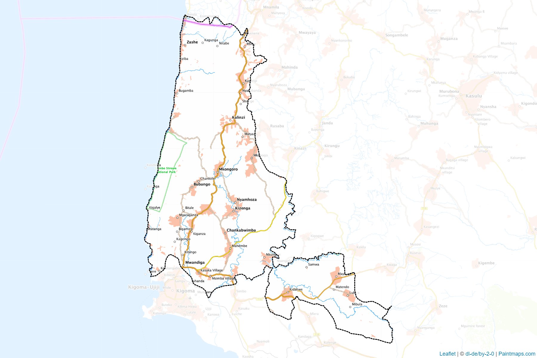 Kigoma Rural (Kigoma) Map Cropping Samples-1