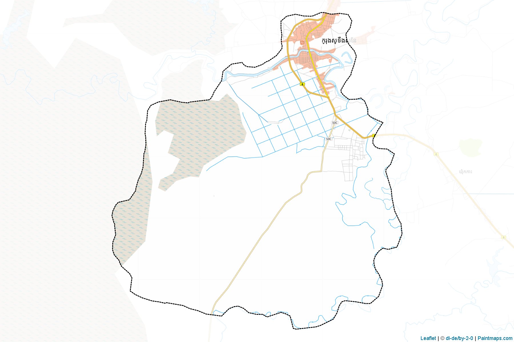 Stueng Saen (Kampong Thum) Map Cropping Samples-1