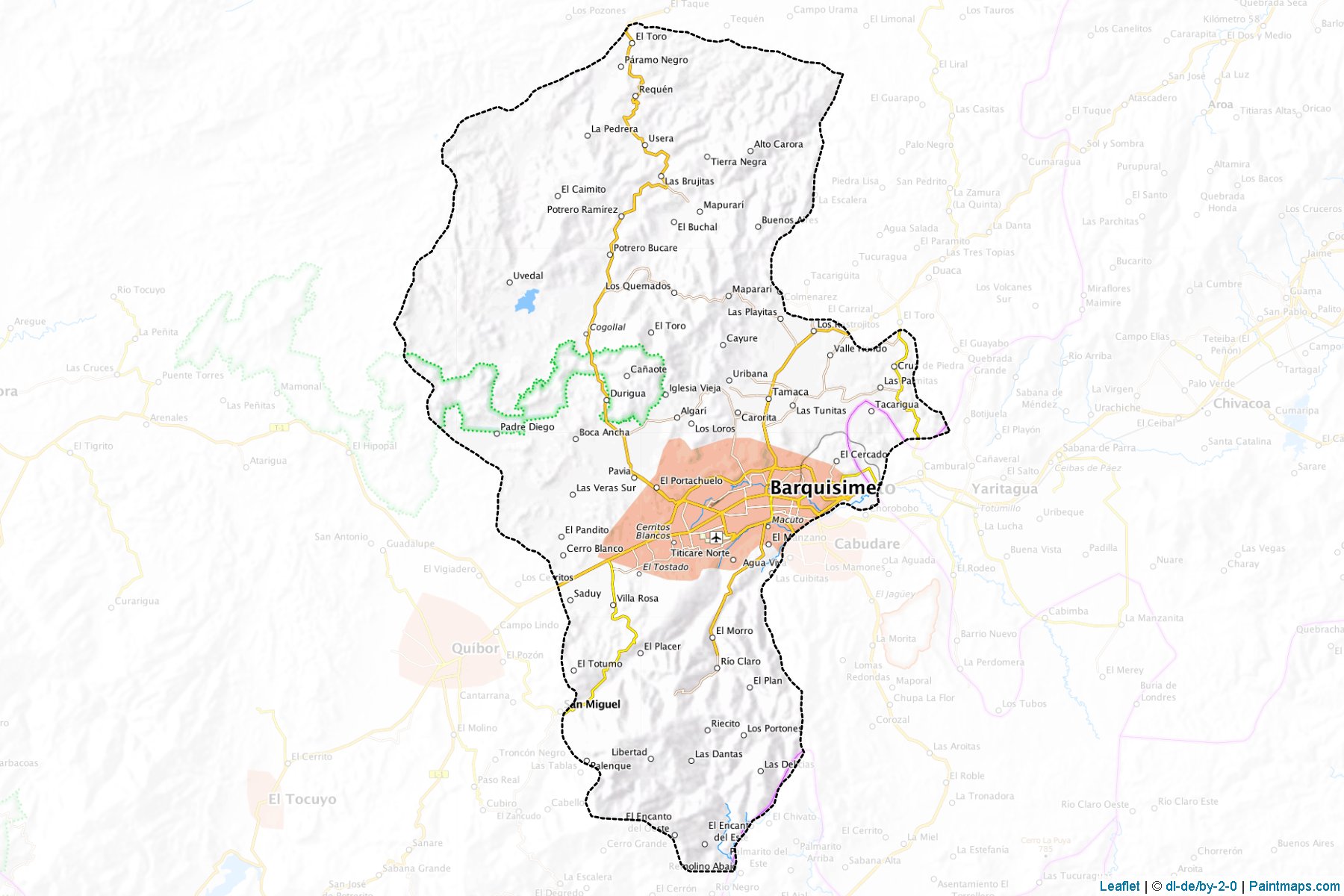 Muestras de recorte de mapas Iribarren (Lara)-1