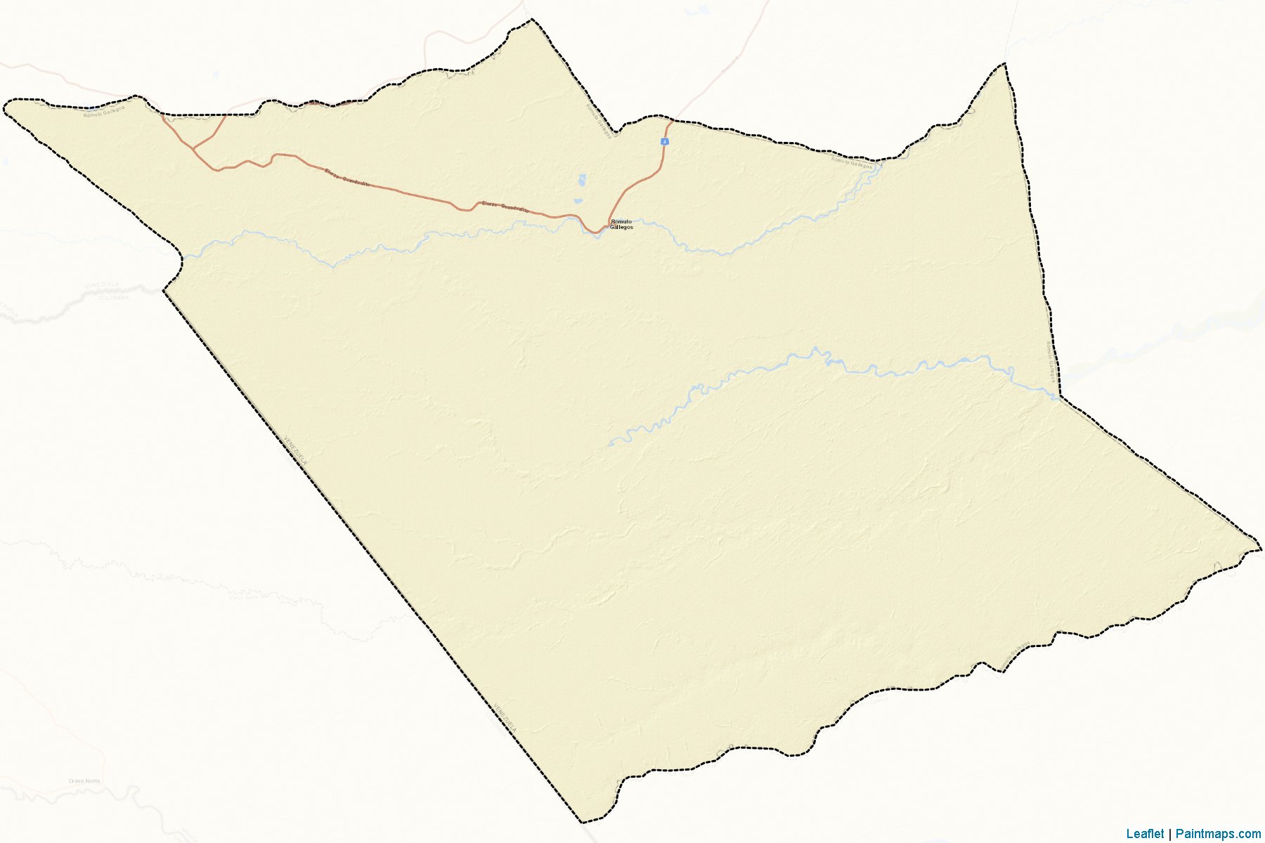 Muestras de recorte de mapas Romulo Gallegos (Apure)-2