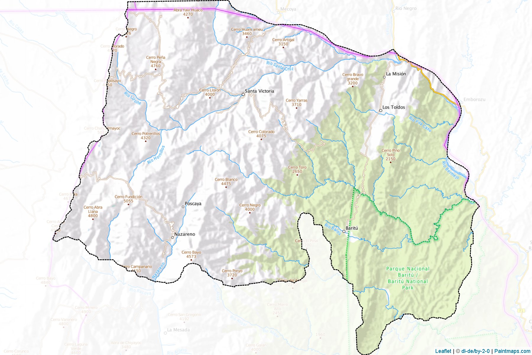 Muestras de recorte de mapas Santa Victoria (Salta)-1