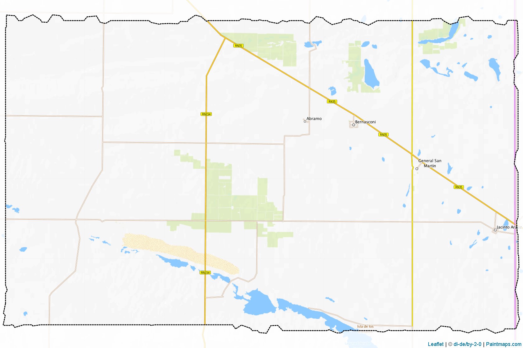 Muestras de recorte de mapas Hucal (La Pampa)-1