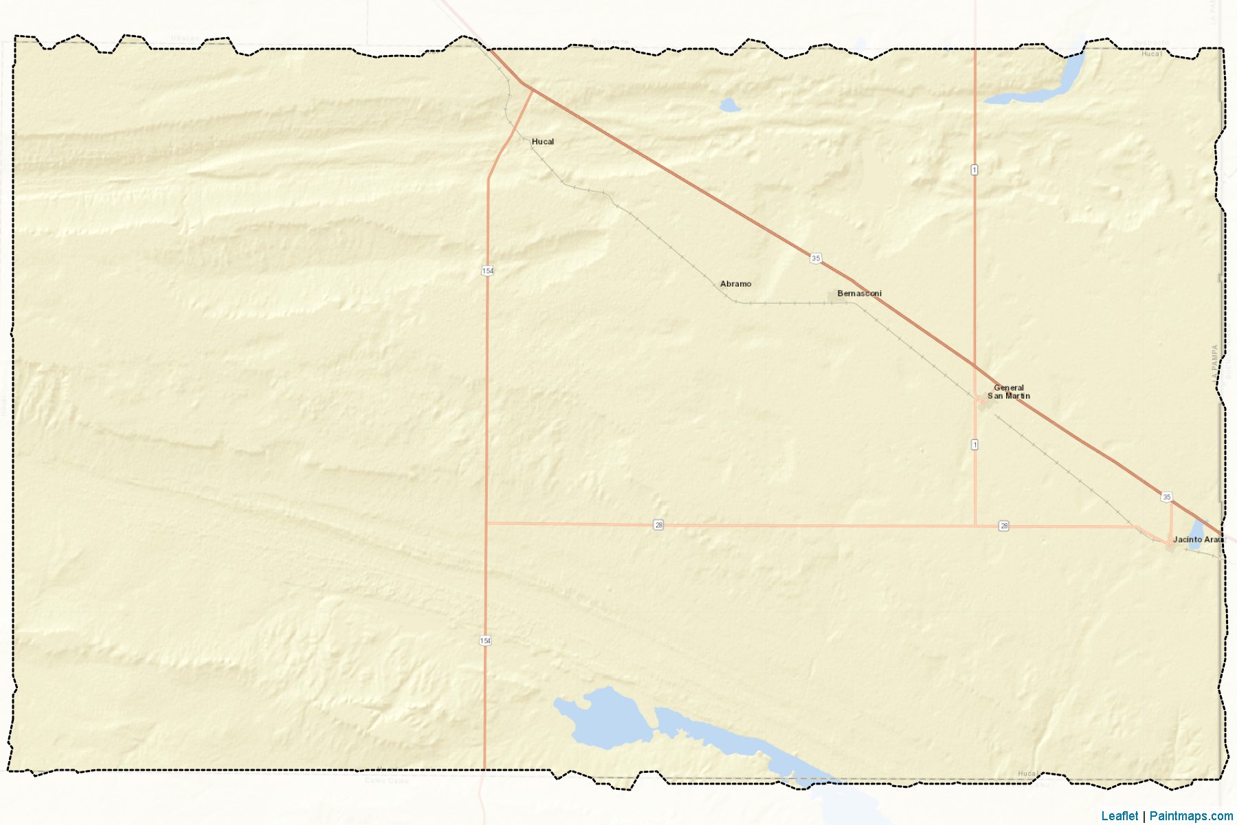 Muestras de recorte de mapas Hucal (La Pampa)-2