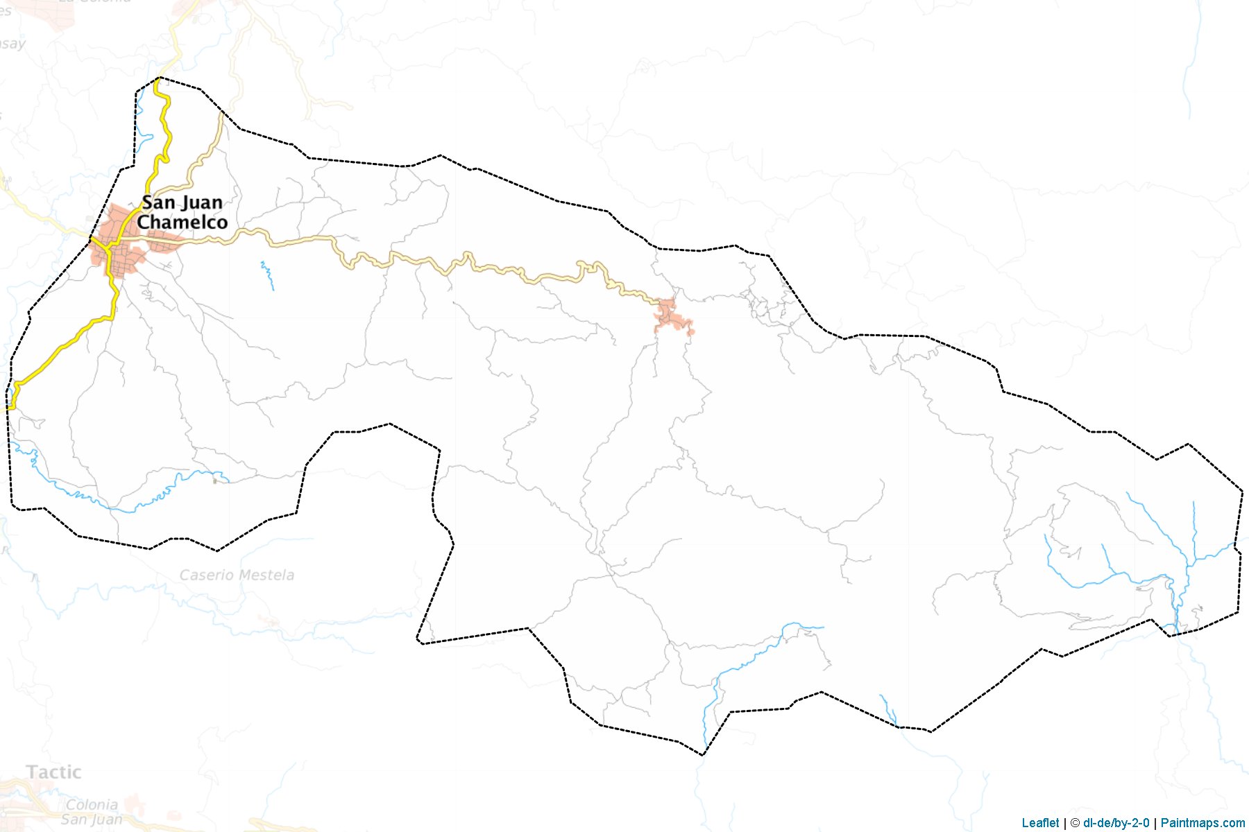 Muestras de recorte de mapas San Juan Chamelco (Alta Verapaz)-1