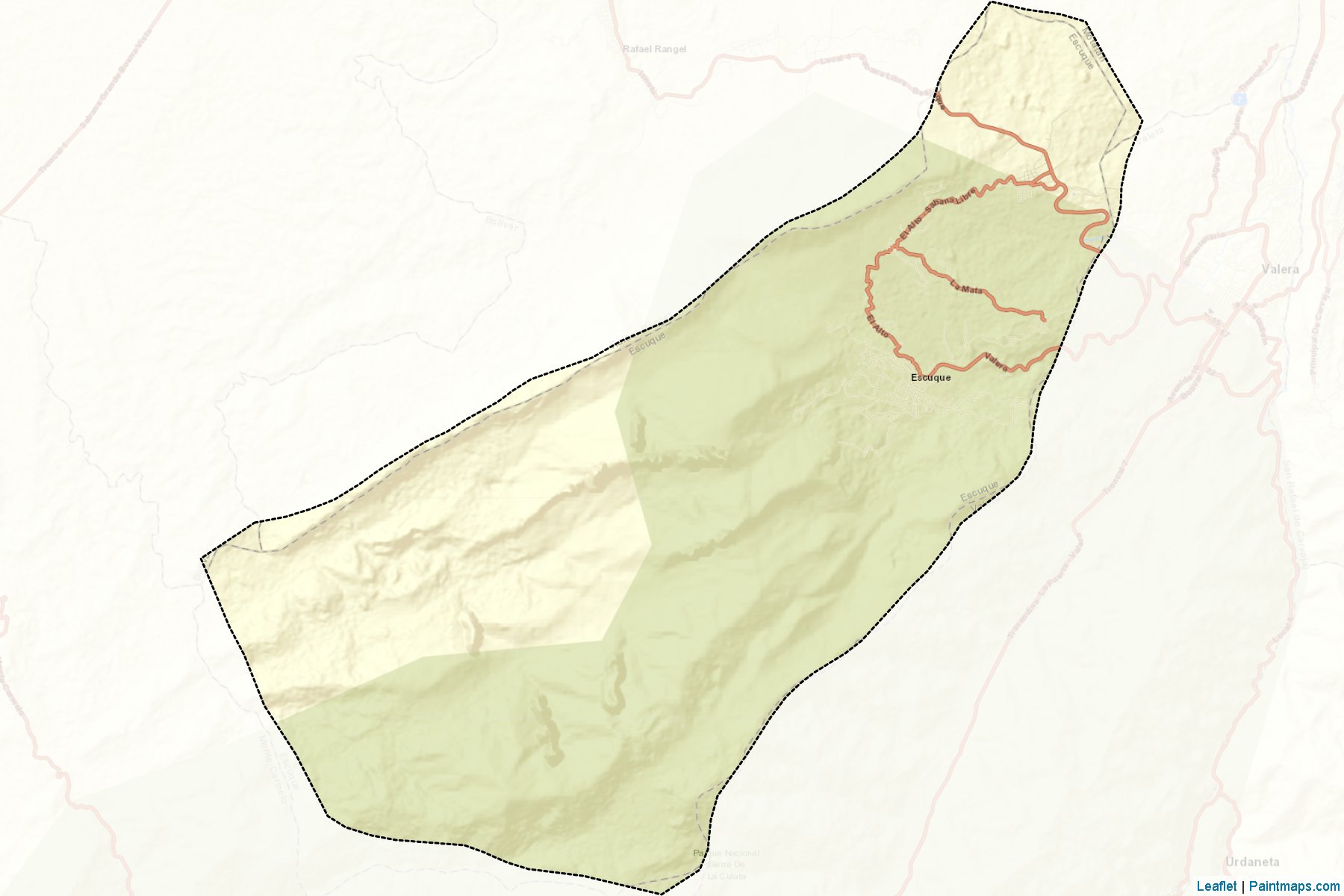 Muestras de recorte de mapas Escuque (Trujillo)-2