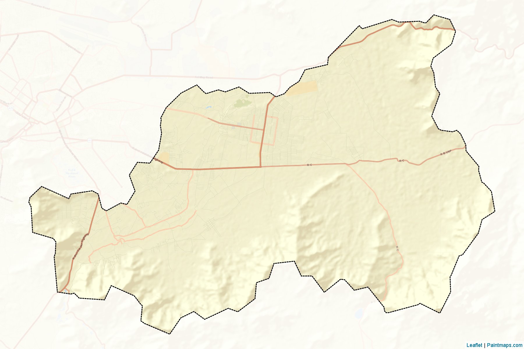 Bagrami (Kabul) Map Cropping Samples-2