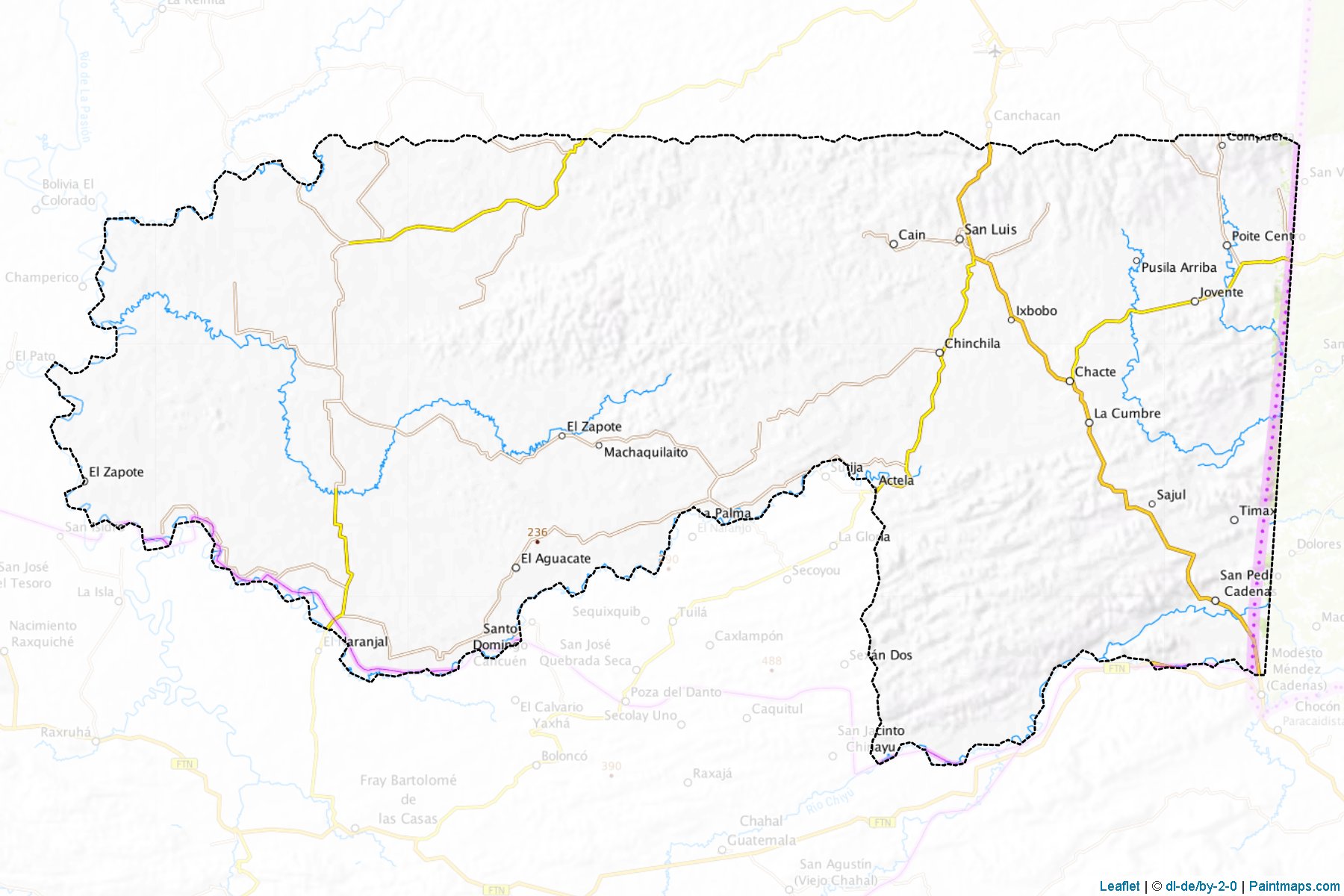 San Luis (Petén) Map Cropping Samples-1