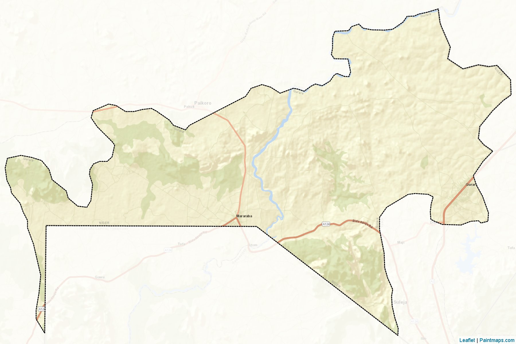 Gurara (Niger) Map Cropping Samples-2