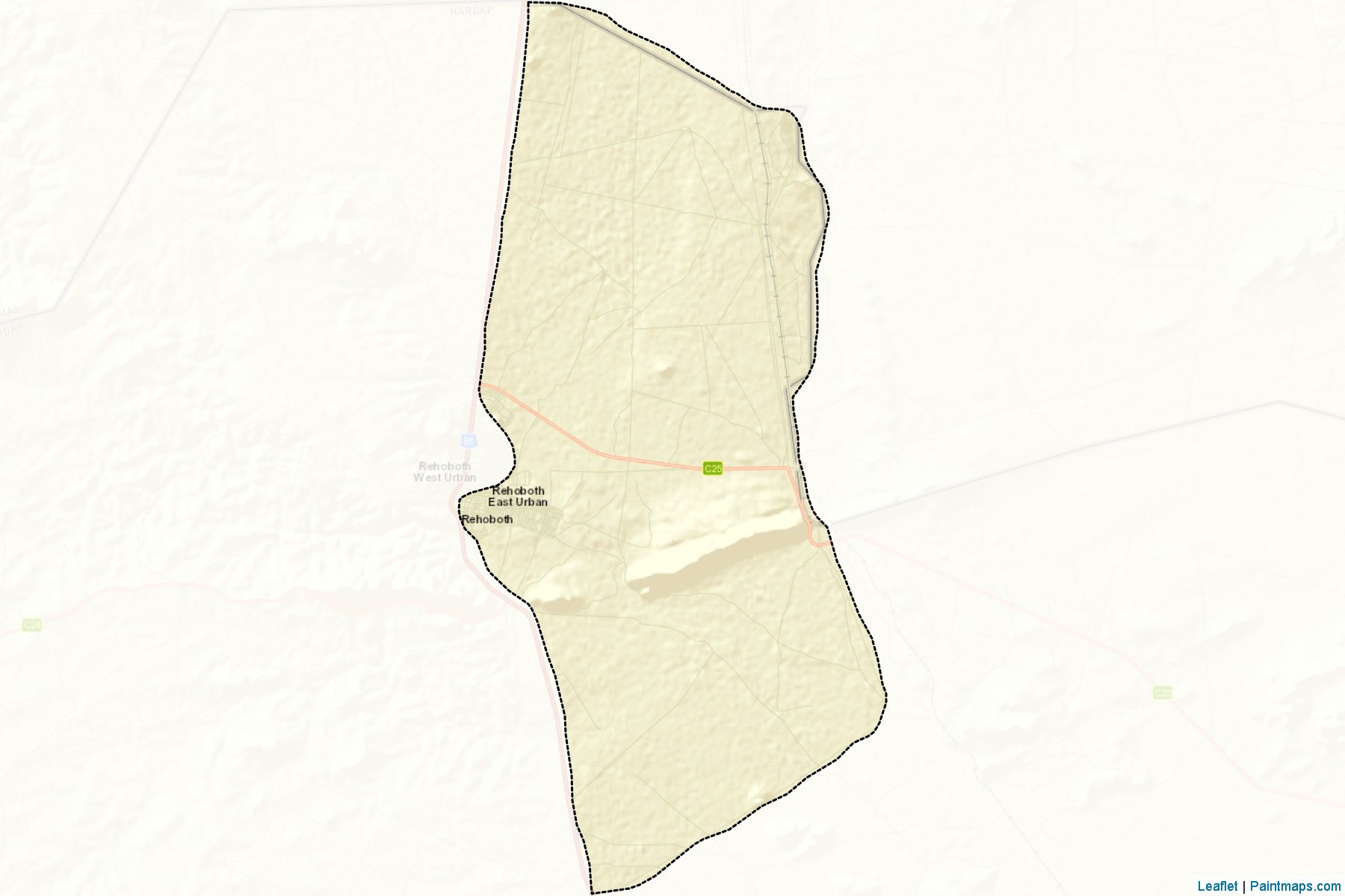 Rehoboth Urban East (Hardap) Map Cropping Samples-2