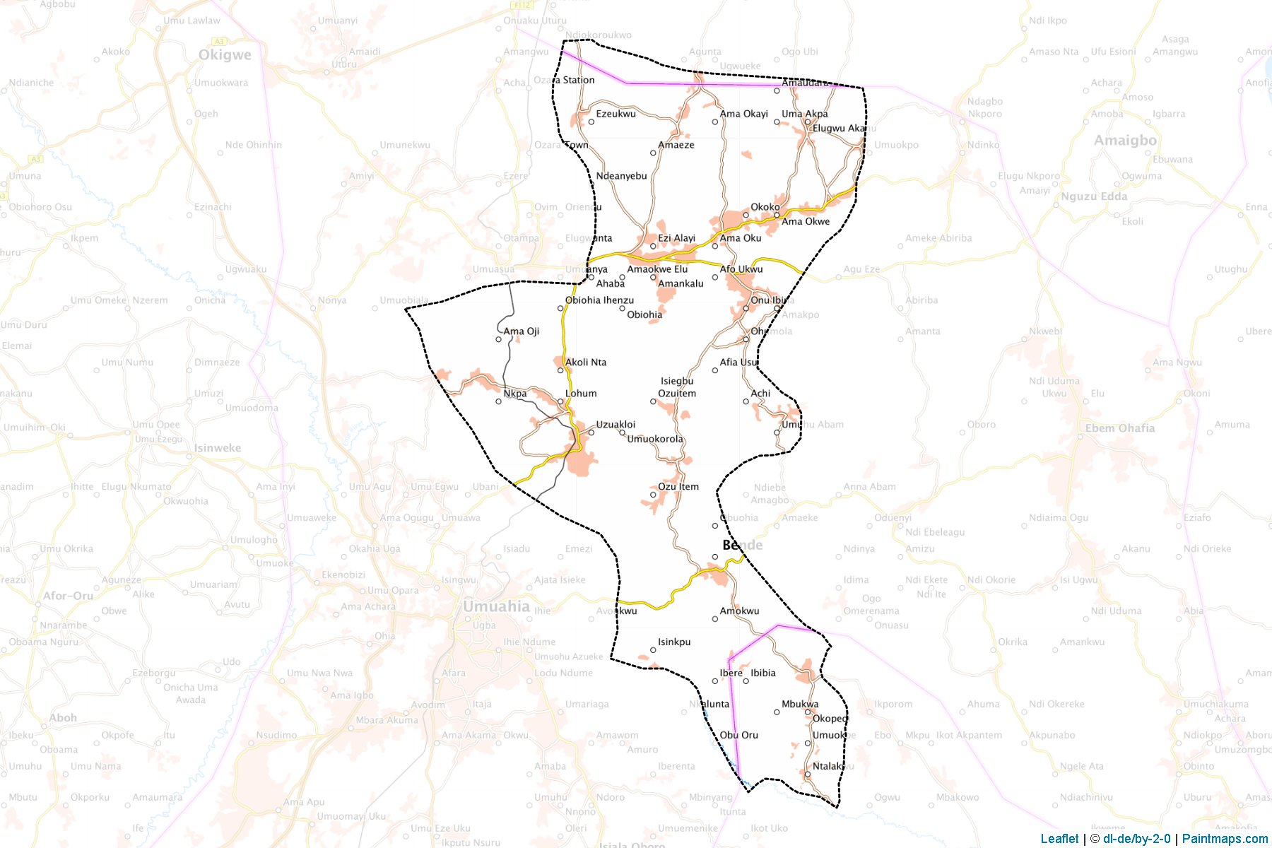 Bende (Abia) Map Cropping Samples-1