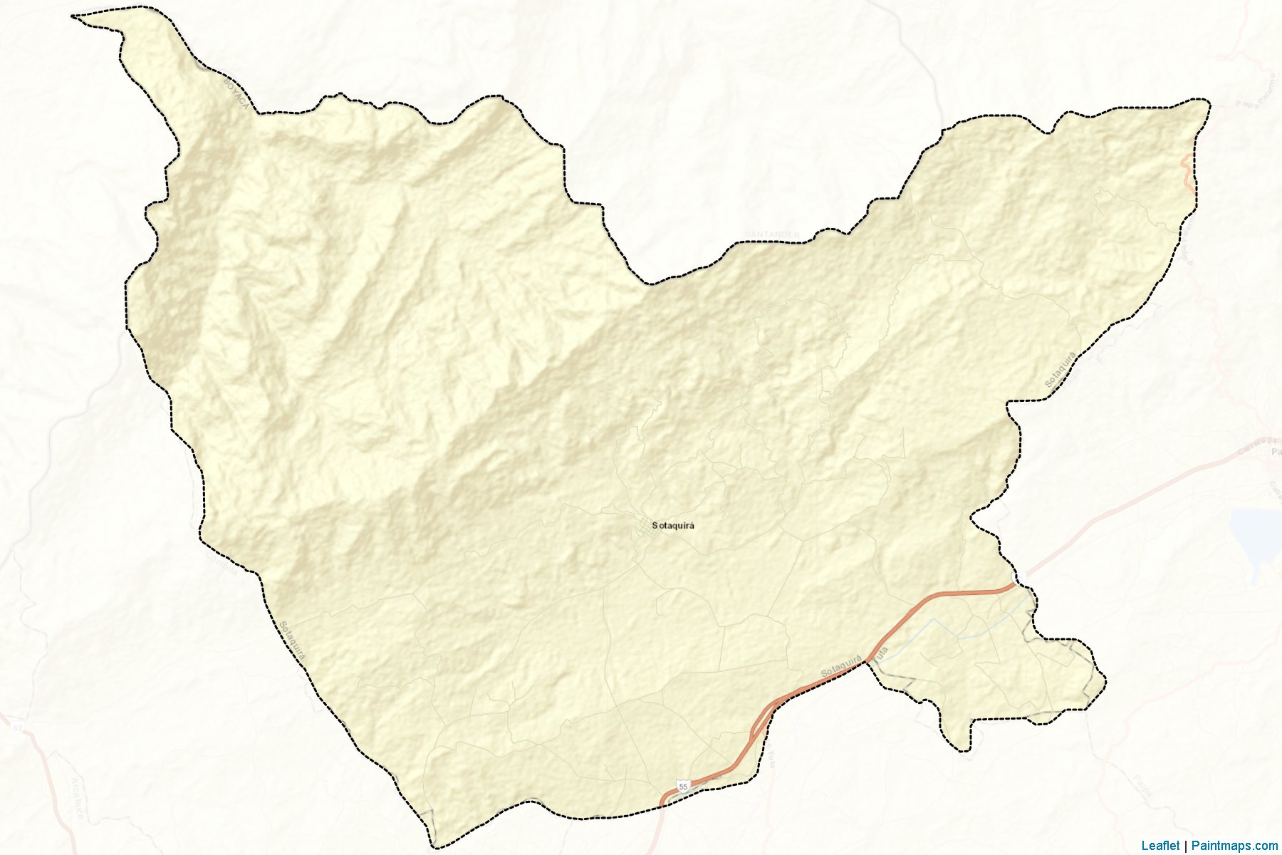 Muestras de recorte de mapas Sotaquirá (Boyacá)-2