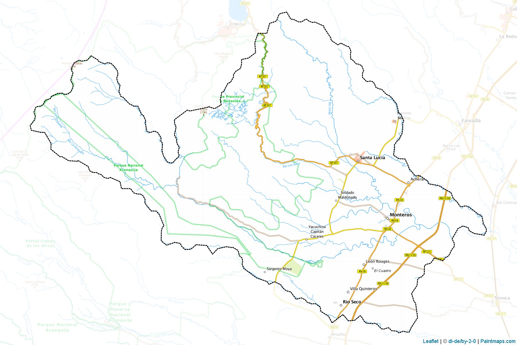 Monteros (Tucuman) Map Cropping Samples-1