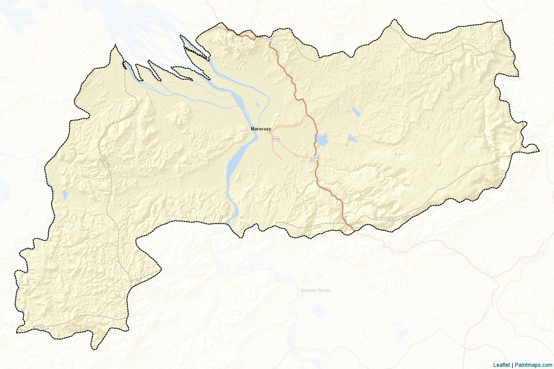 Marovoay (Mahajanga) Map Cropping Samples-2