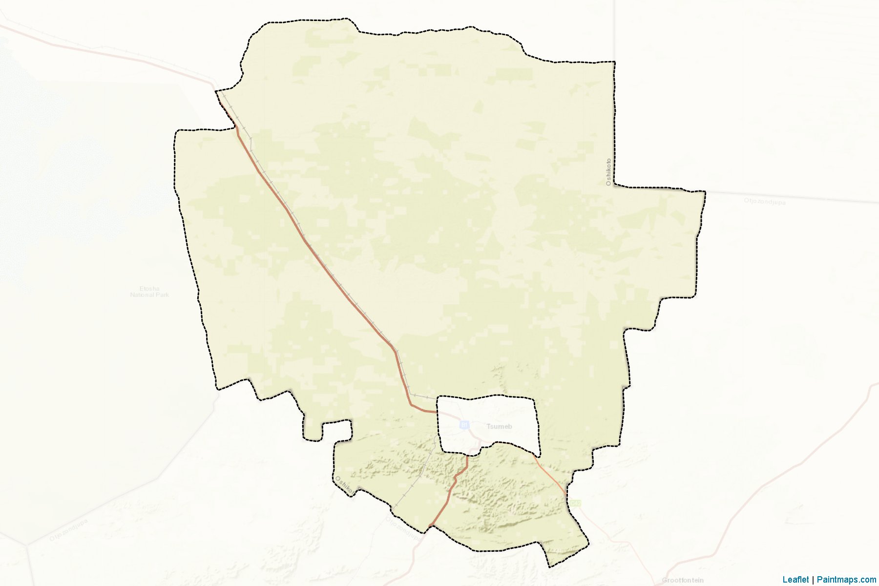 Muestras de recorte de mapas Guinas (Oshikoto)-2