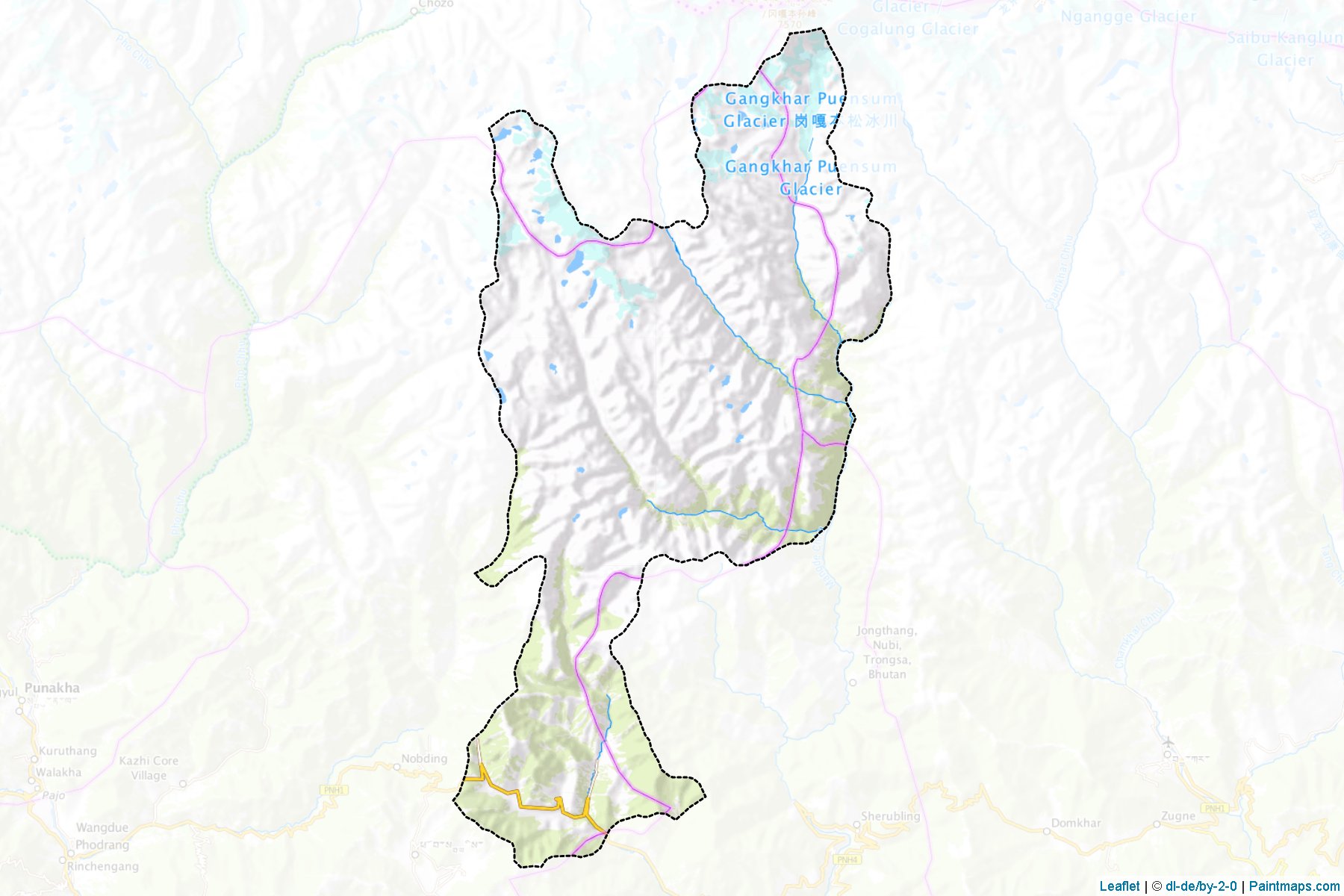 Sephu (Wangdue Phodrang) Map Cropping Samples-1