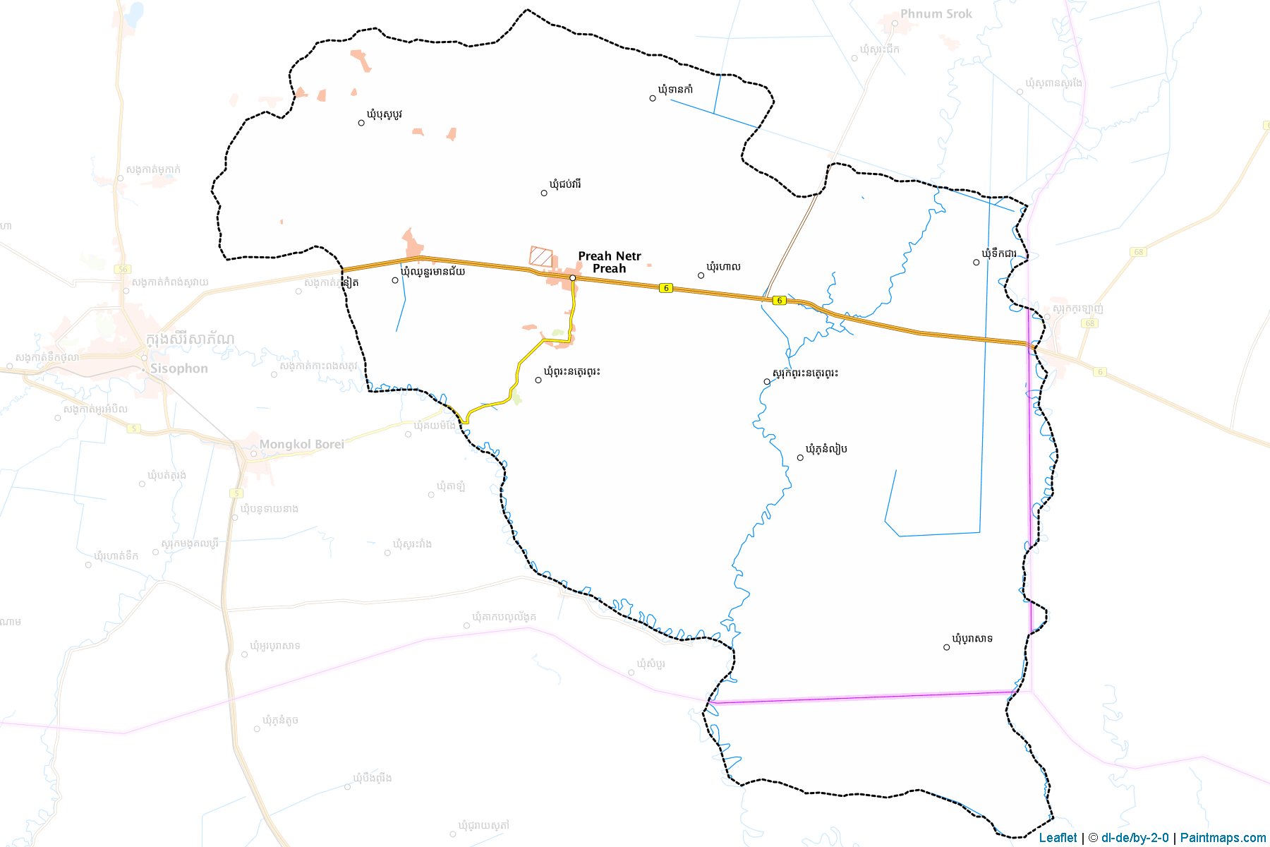 Preah Netr Preah (Banteay Mean Cheay) Map Cropping Samples-1