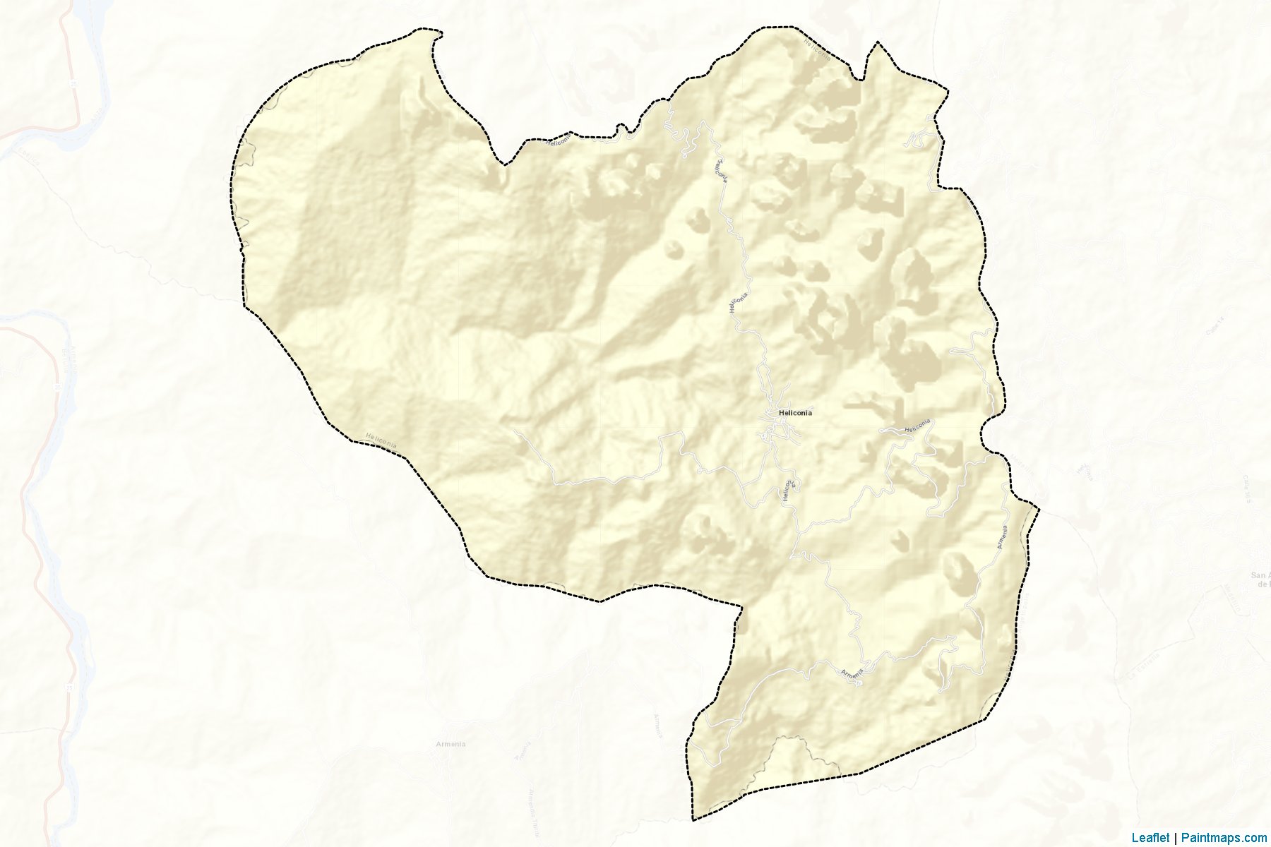 Muestras de recorte de mapas Heliconia (Antioquia)-2