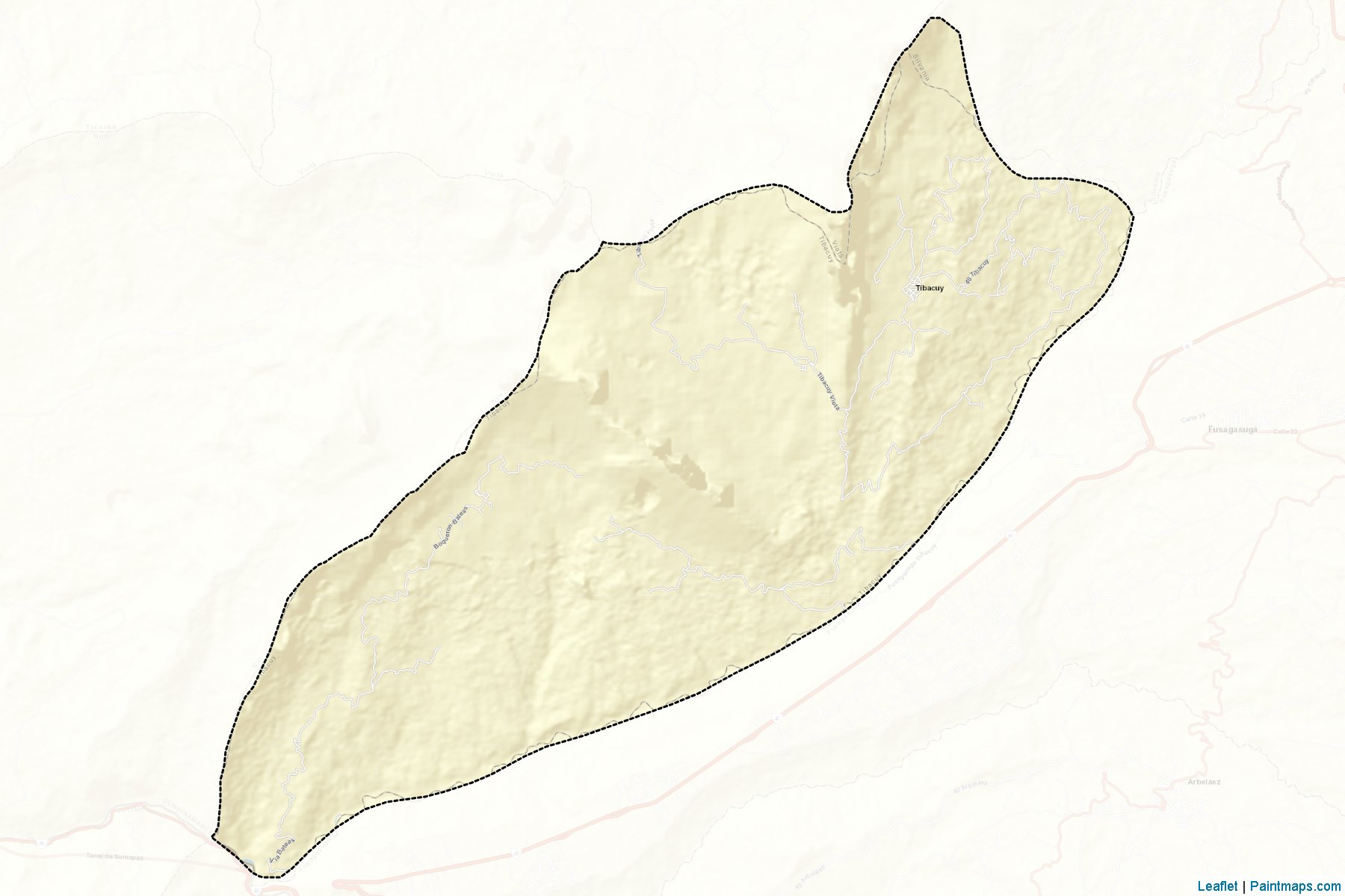 Tibacuy (Cundinamarca) Map Cropping Samples-2