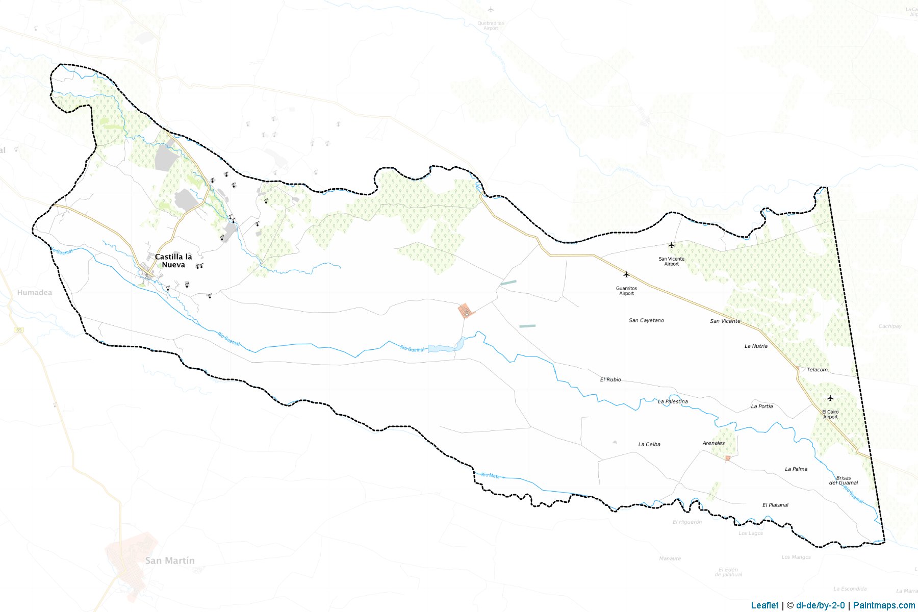 Castilla La Nueva (Meta) Map Cropping Samples-1