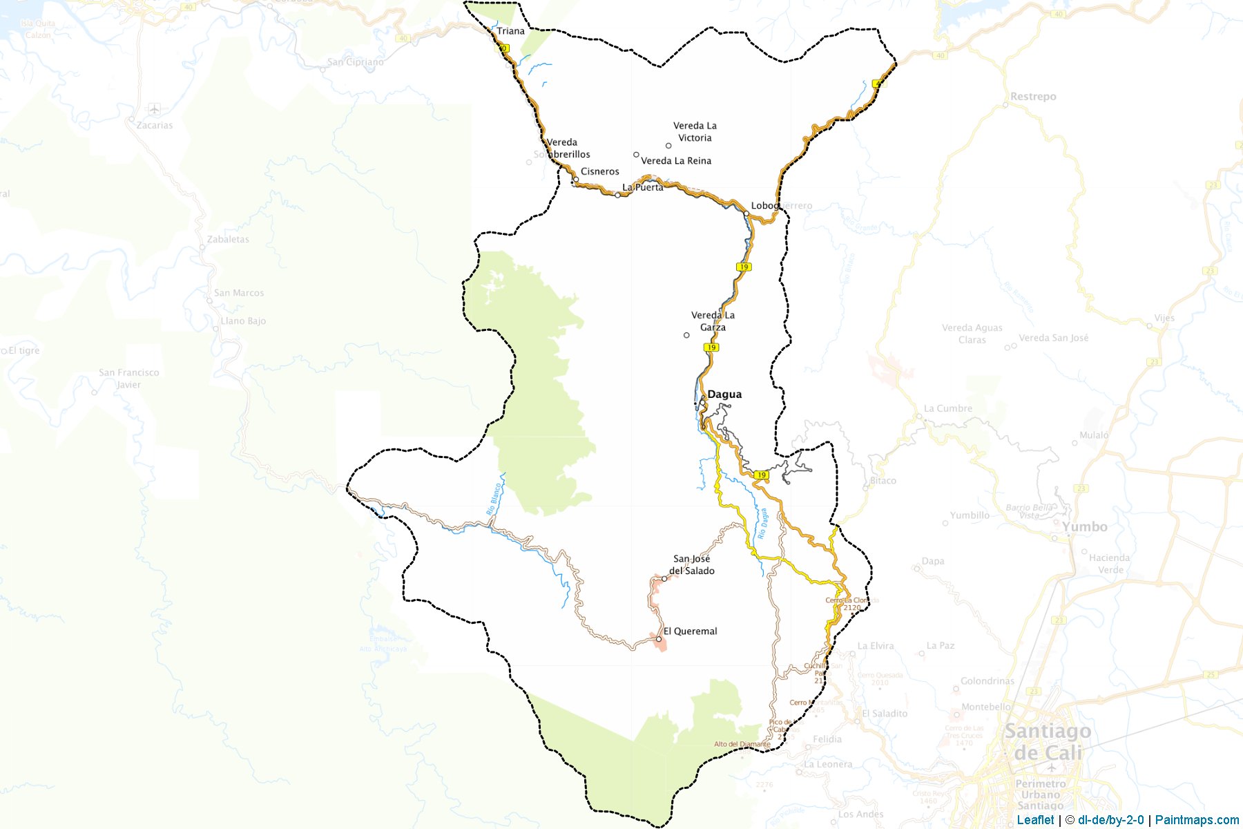 Dagua (Valle del Cauca) Map Cropping Samples-1