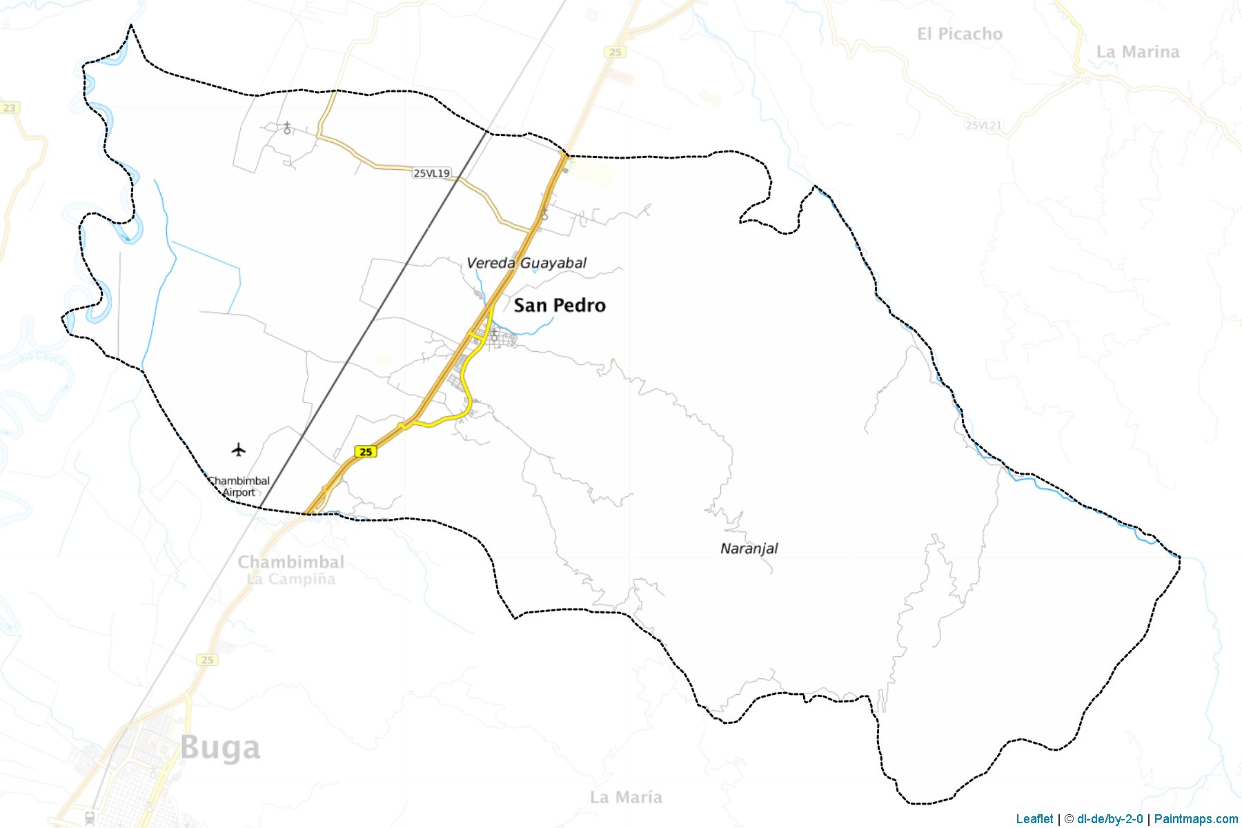 San Pedro (Valle del Cauca) Map Cropping Samples-1