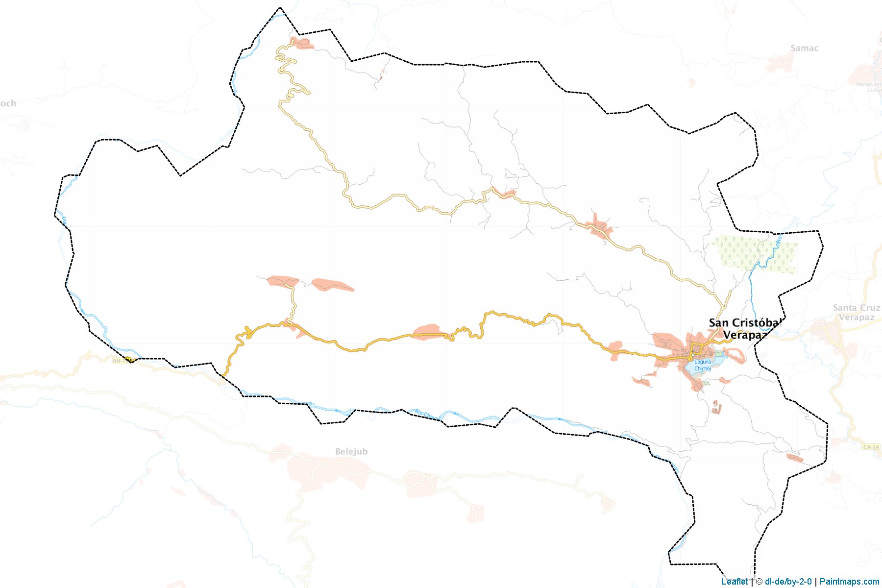 Muestras de recorte de mapas San Cristobal Verapaz (Alta Verapaz)-1