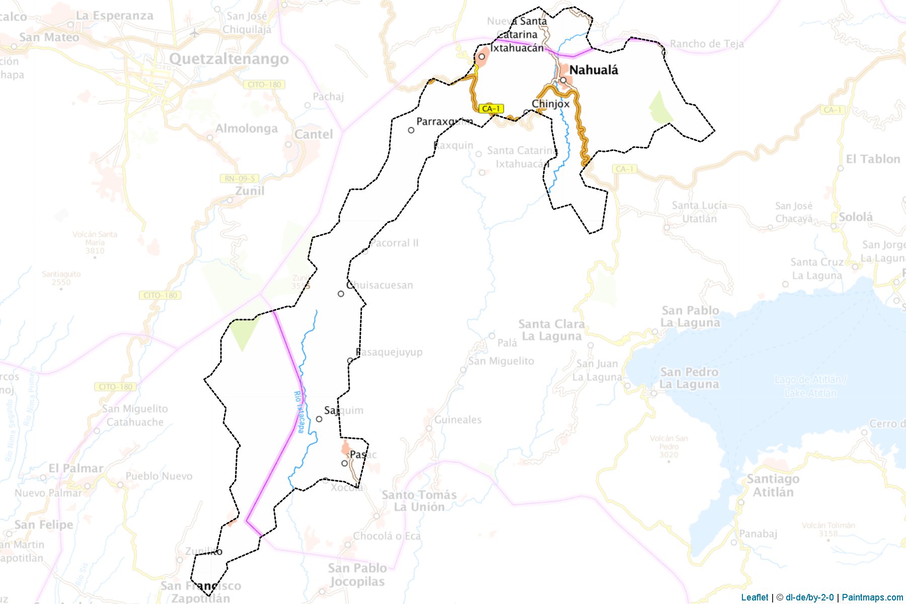 Muestras de recorte de mapas Nahuala (Sololá)-1