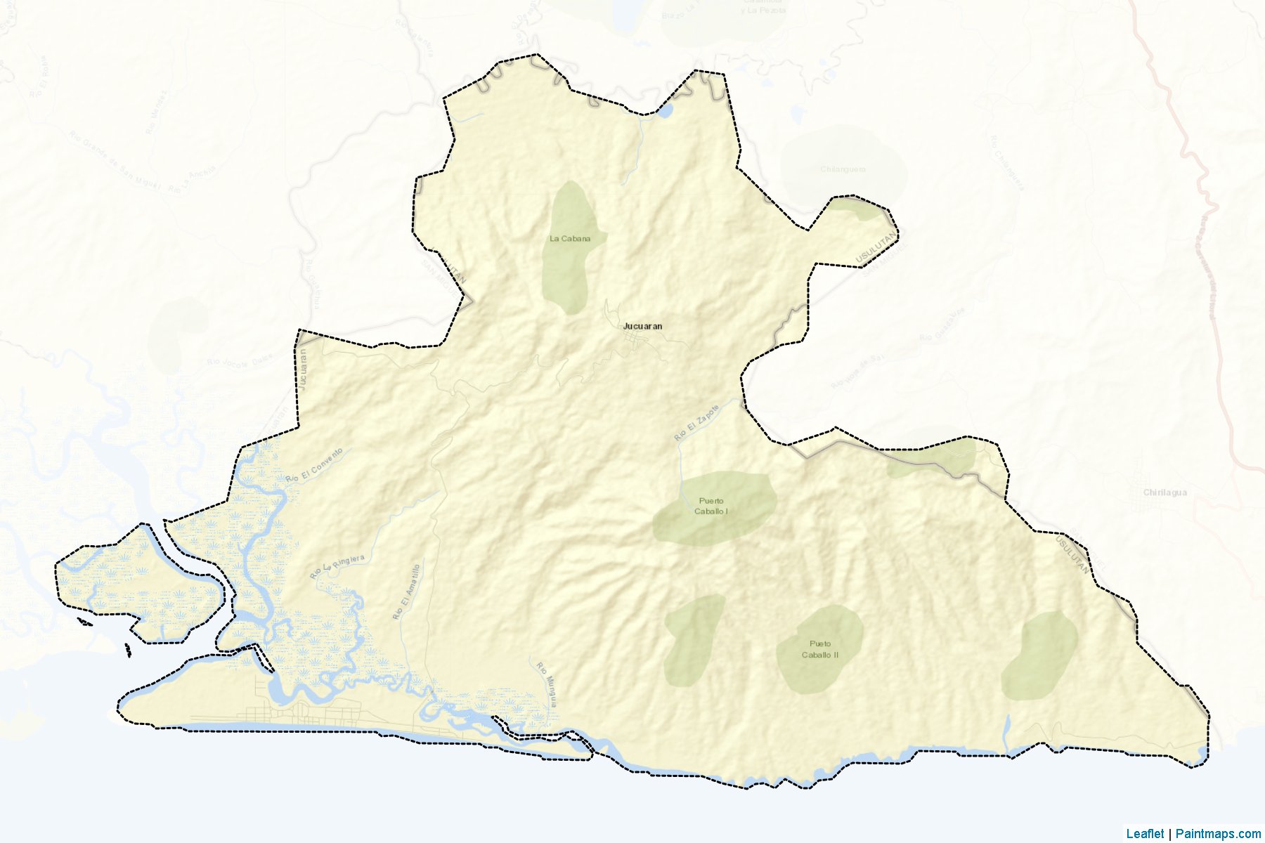 Muestras de recorte de mapas Jucuaran (Usulután)-2