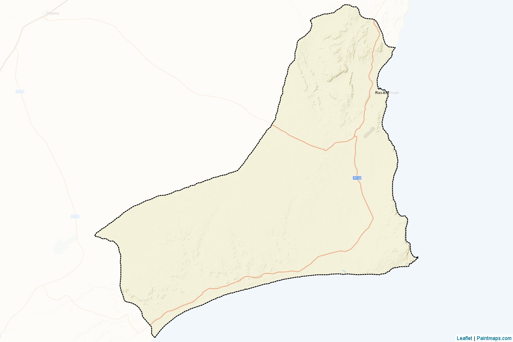 Ad Duqm (Al Wusta) Map Cropping Samples-2