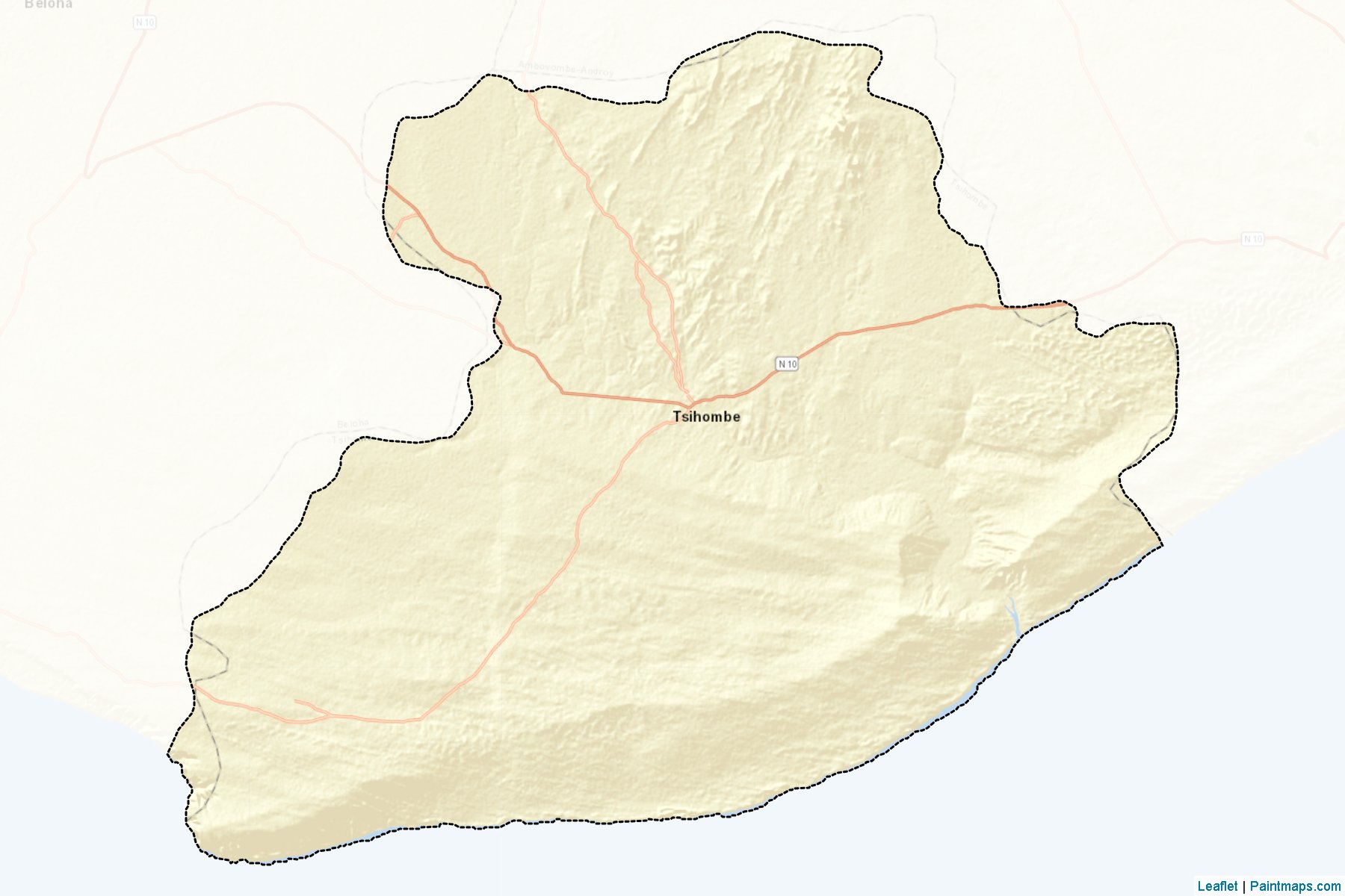 Tsiombe (Toliara) Map Cropping Samples-2