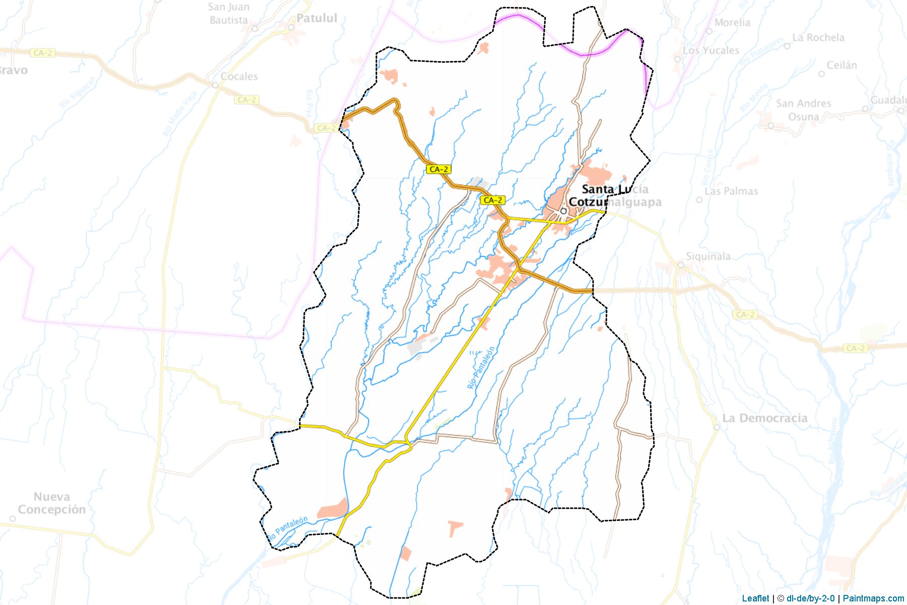 Muestras de recorte de mapas Santa Lucia Cotzumalguapa (Escuintla)-1