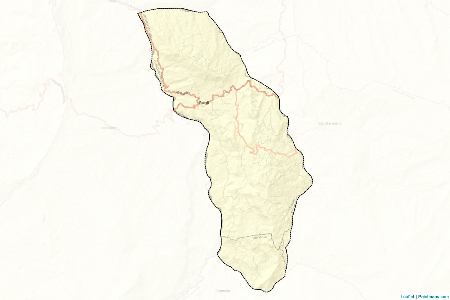 Pandi (Cundinamarca) Map Cropping Samples-2