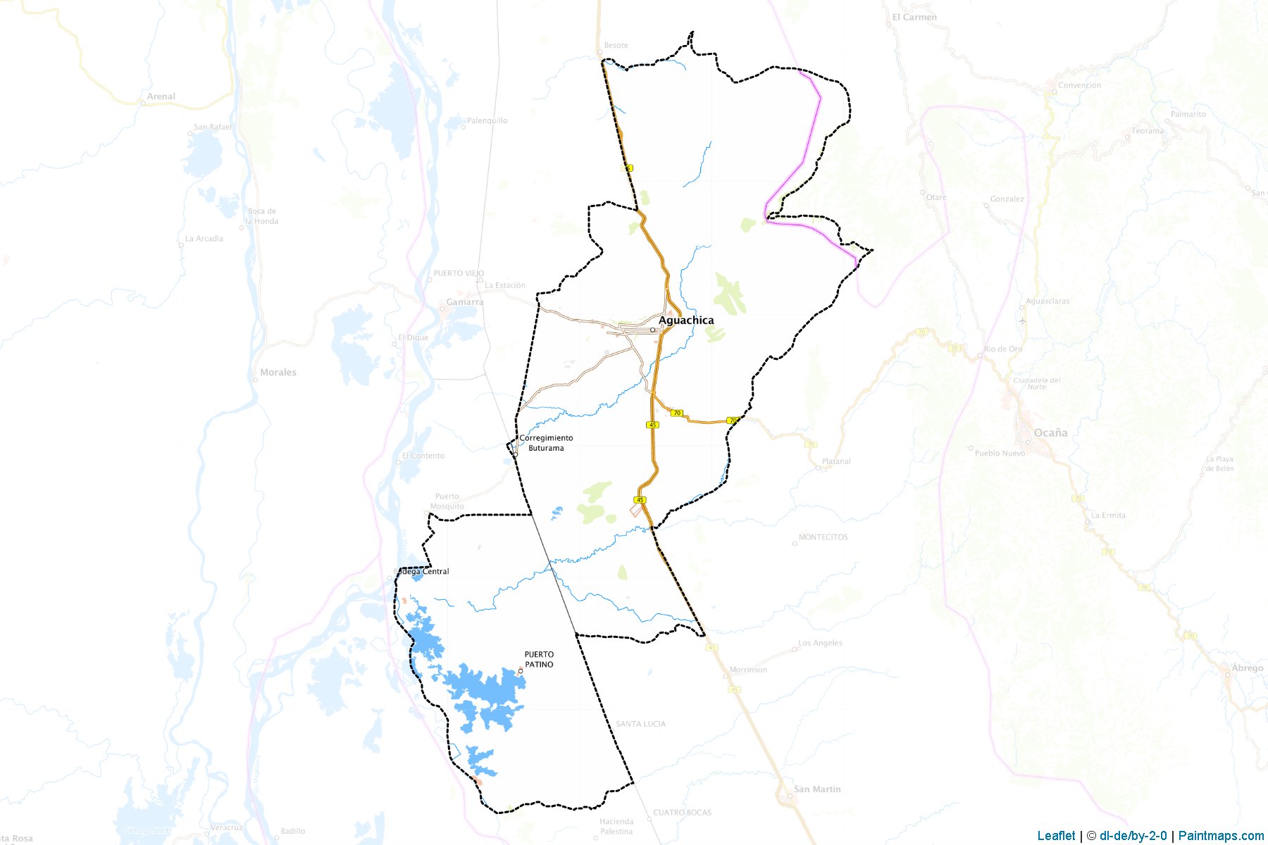 Aguachica (Cesar) Map Cropping Samples-1