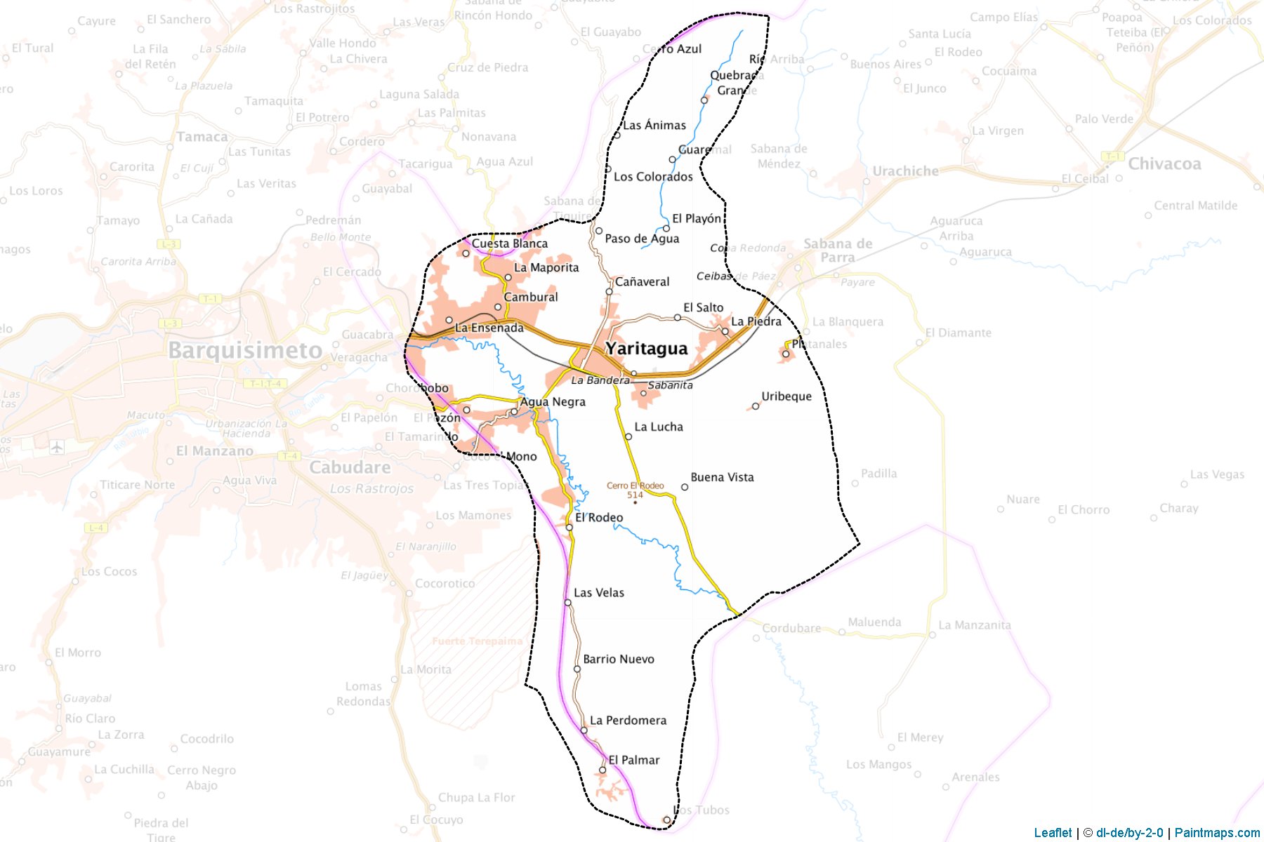 Muestras de recorte de mapas Peña (Yaracuy)-1