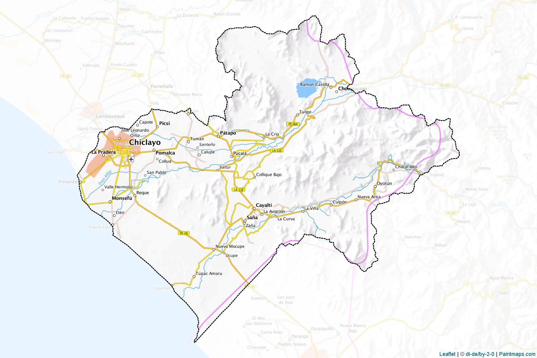 Chiclayo (Lambayeque) Map Cropping Samples-1