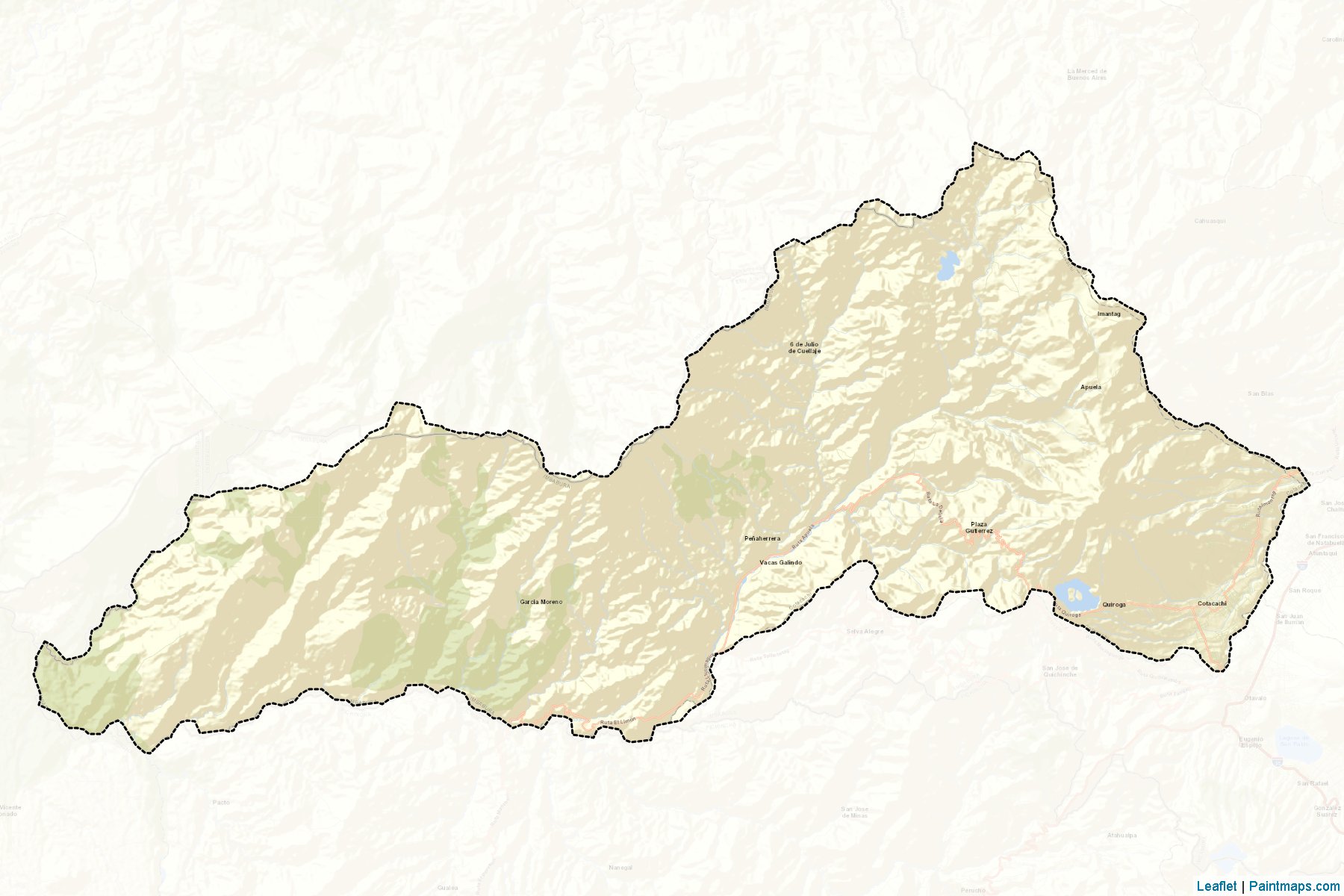 Muestras de recorte de mapas Cotacachi (Imbabura)-2