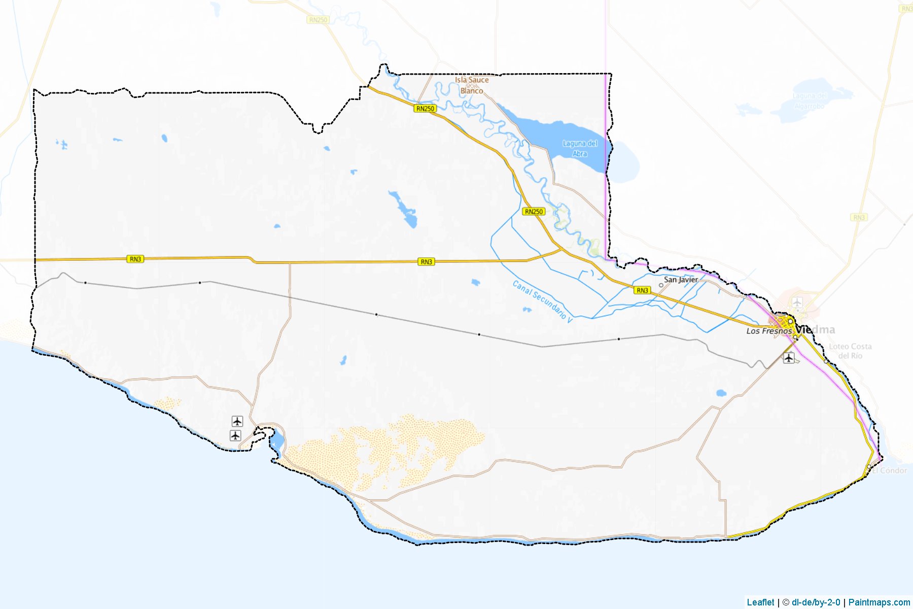 Adolfo Alsina (Rio Negro) Map Cropping Samples-1