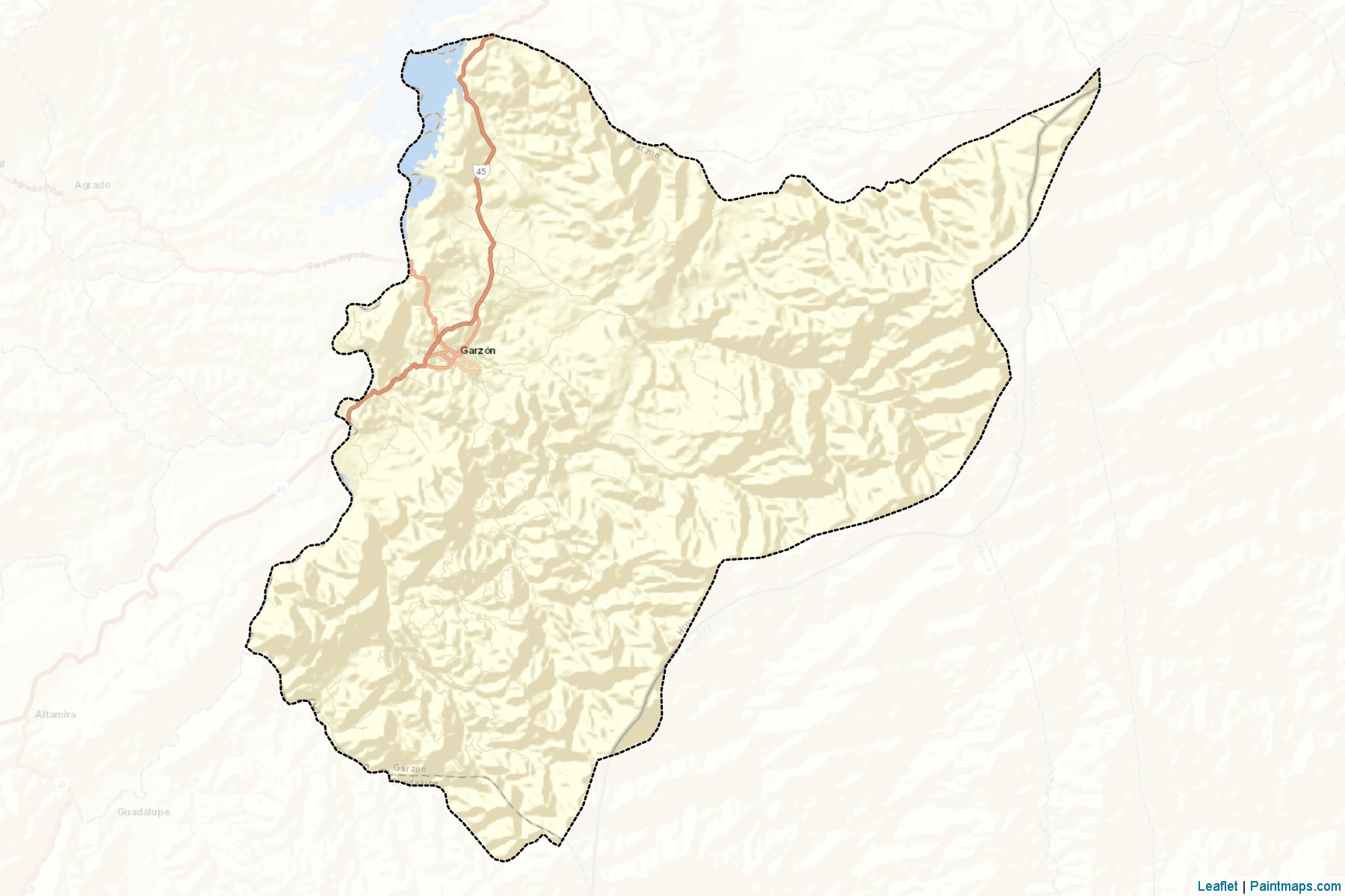 Muestras de recorte de mapas Garzón (Huila)-2