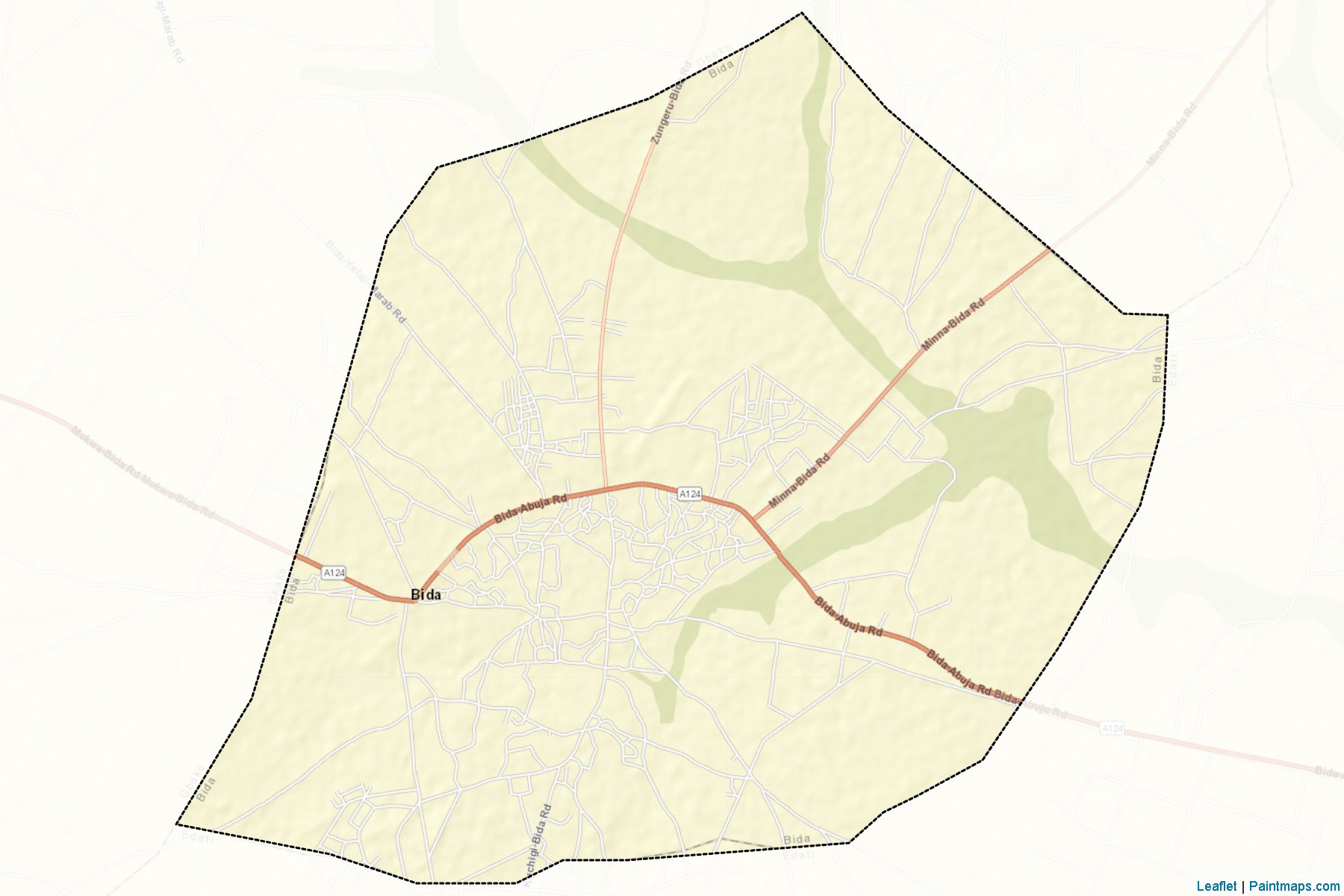 Bida (Niger) Map Cropping Samples-2