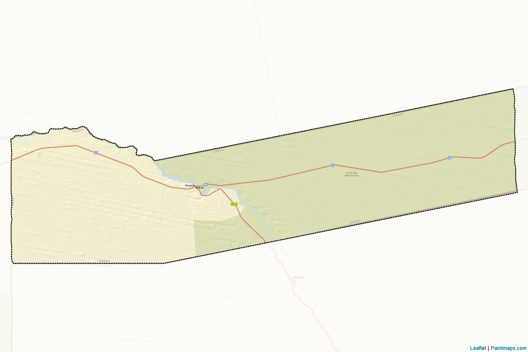 Muestras de recorte de mapas Mukwe (Kavango East)-2