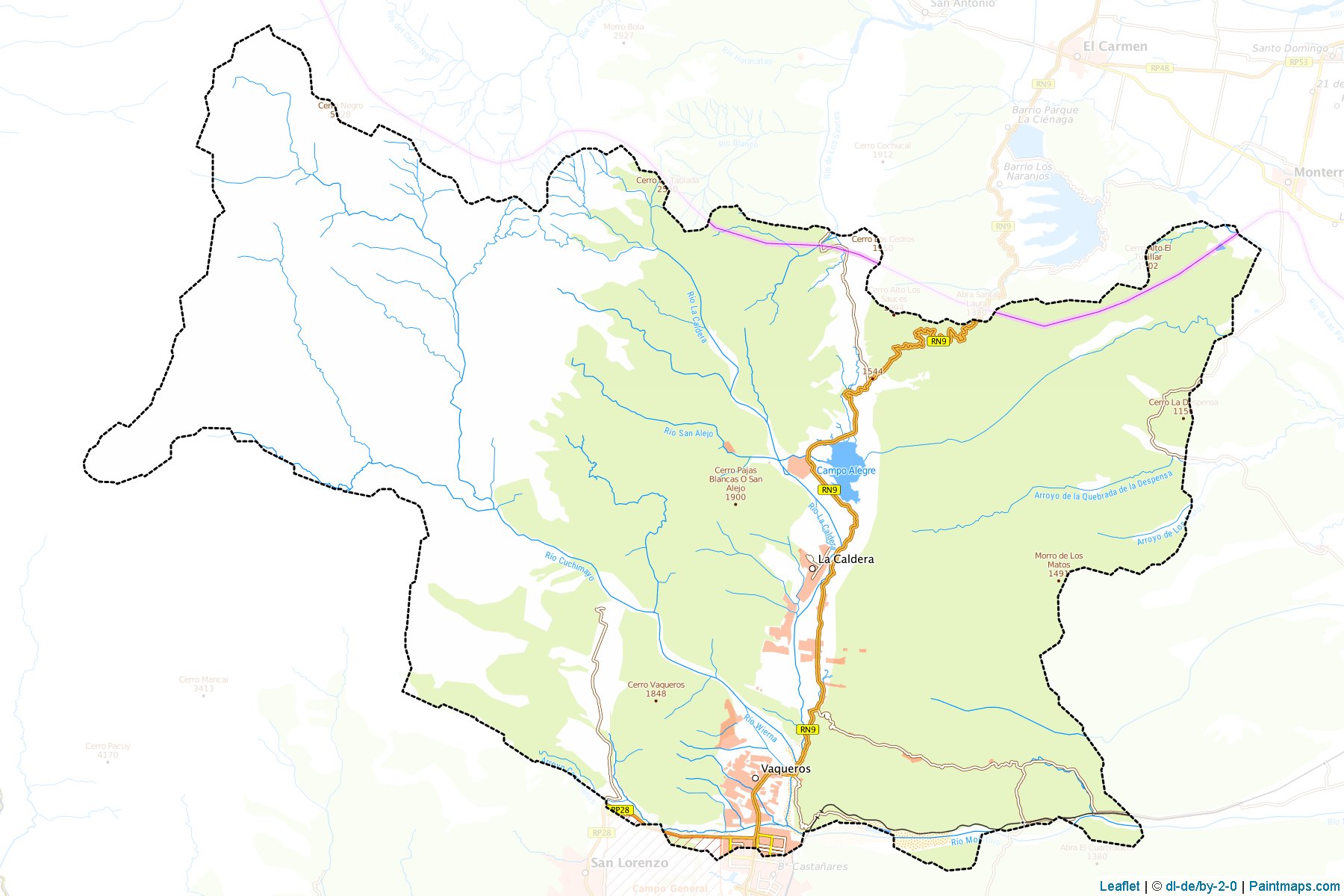 La Caldera (Salta) Map Cropping Samples-1